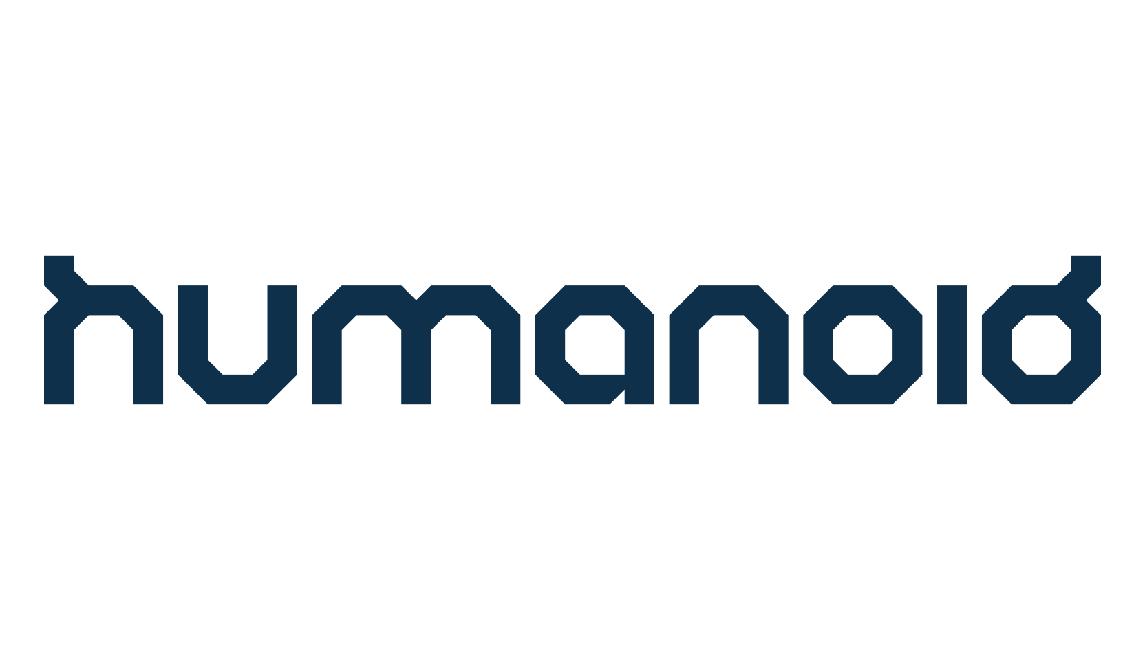 Humanoid, techno sci-fi font preview