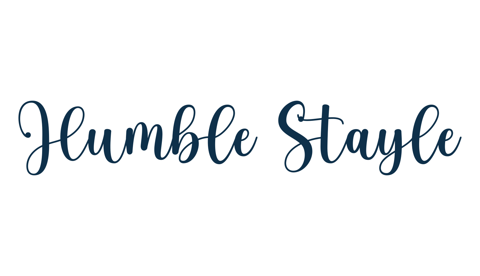 Humble Stayle, script calligraphy fancy decorative font preview