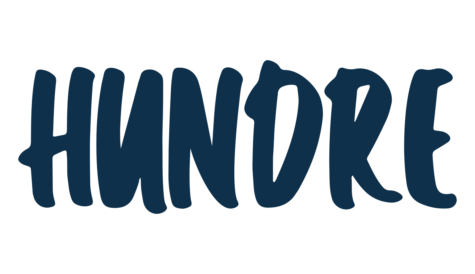 Hundre, script handwritten fancy decorative calligraphy font preview