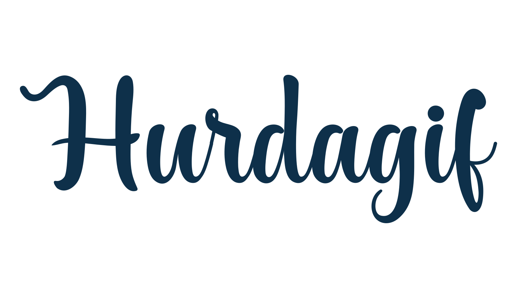 Hurdagif, display market font preview
