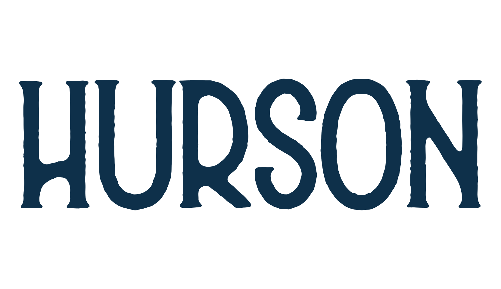 Hurson, fancy retro decorative font preview