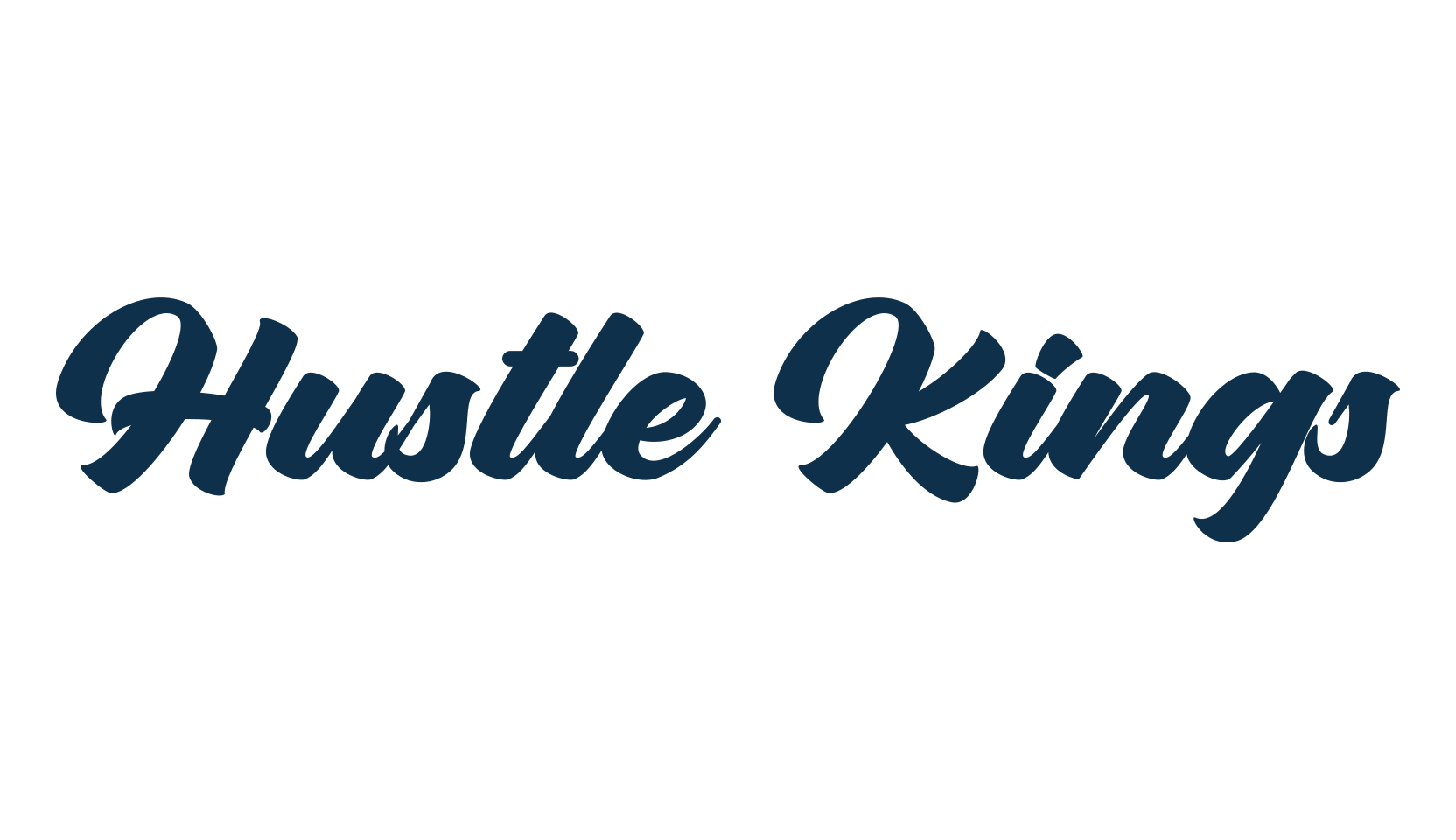 Hustle Kings, script calligraphy fancy decorative font preview