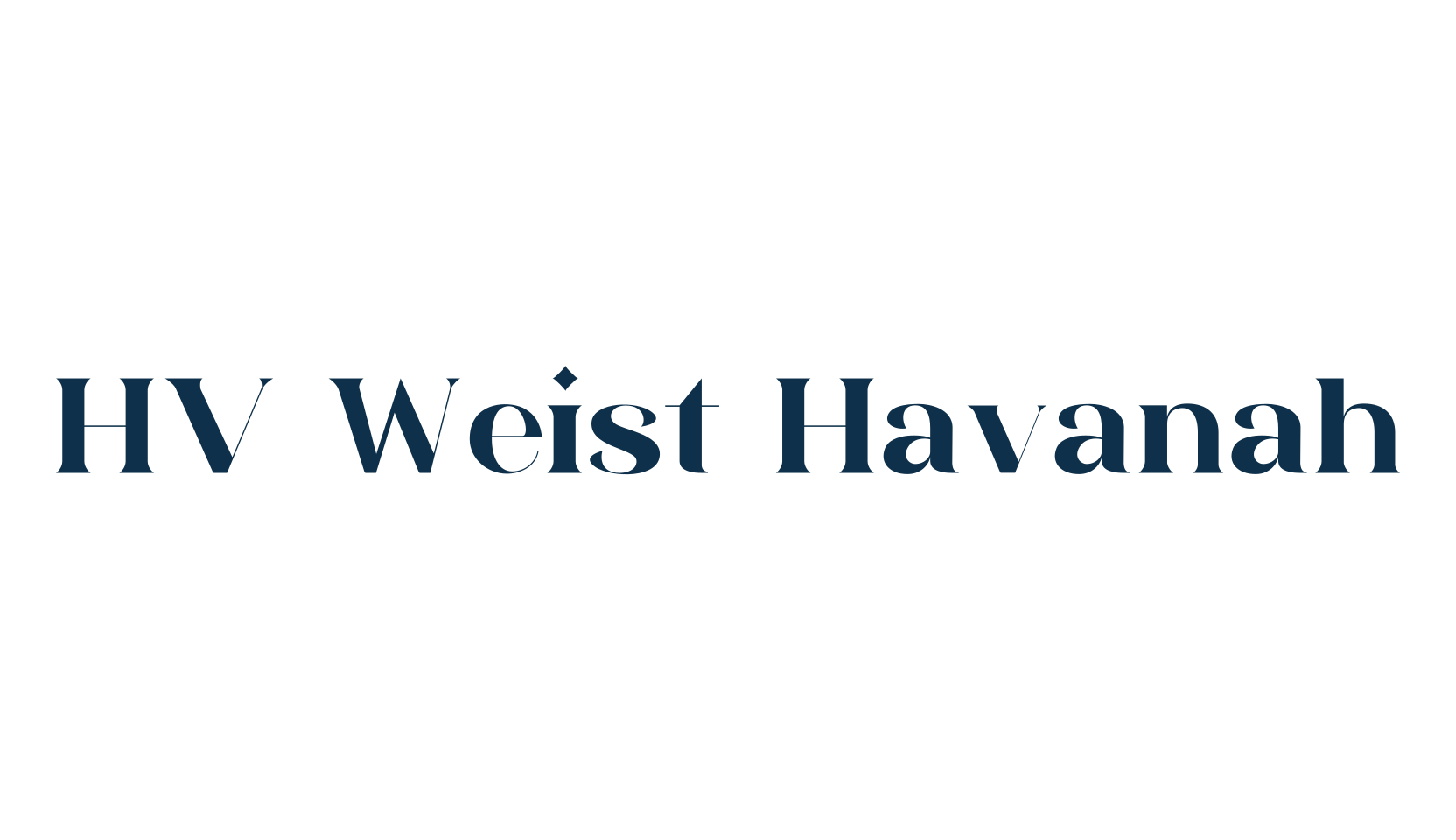 HV Weist Havanah, serif font preview