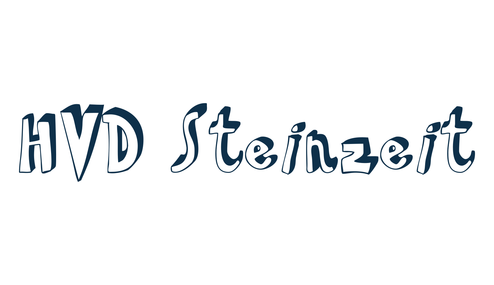 HVD Steinzeit, fancy cartoon decorative font preview