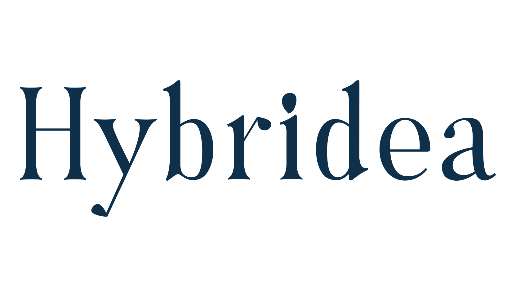 Hybridea, basic serif font preview