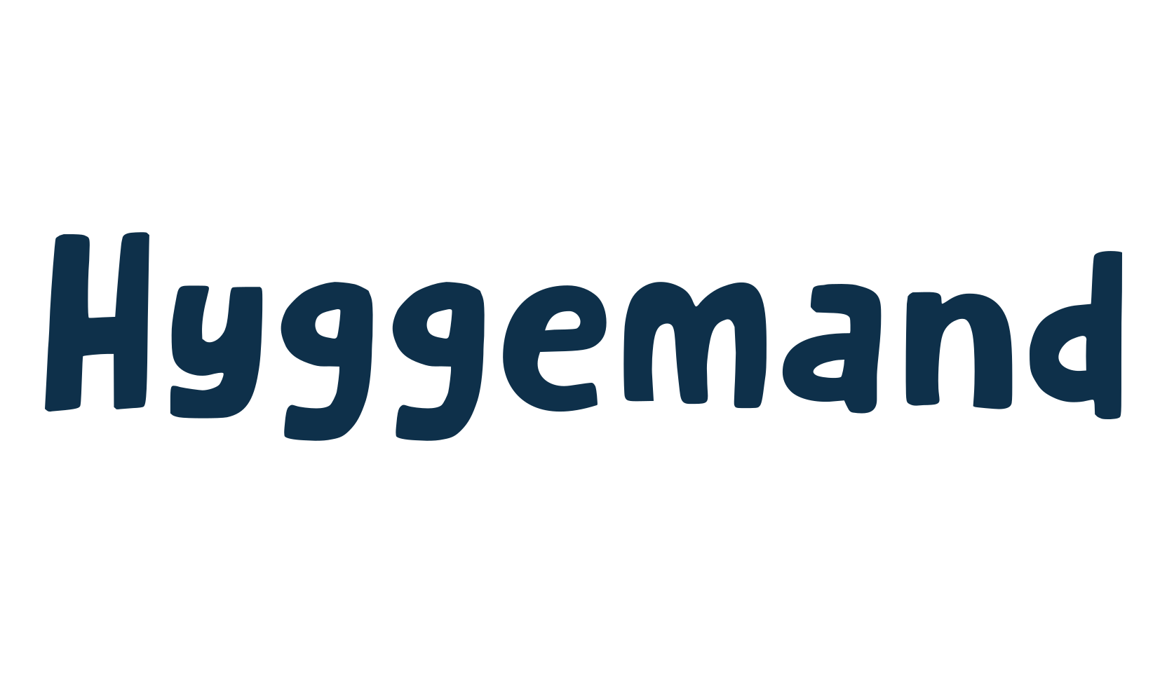 Hyggemand, cartoon font preview