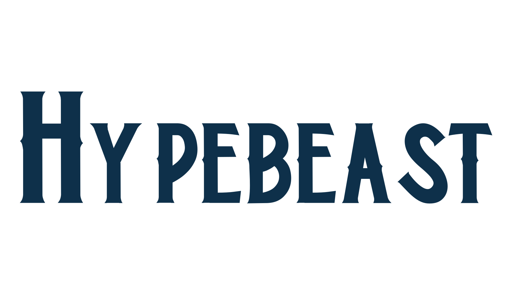 Hypebeast, retro font preview