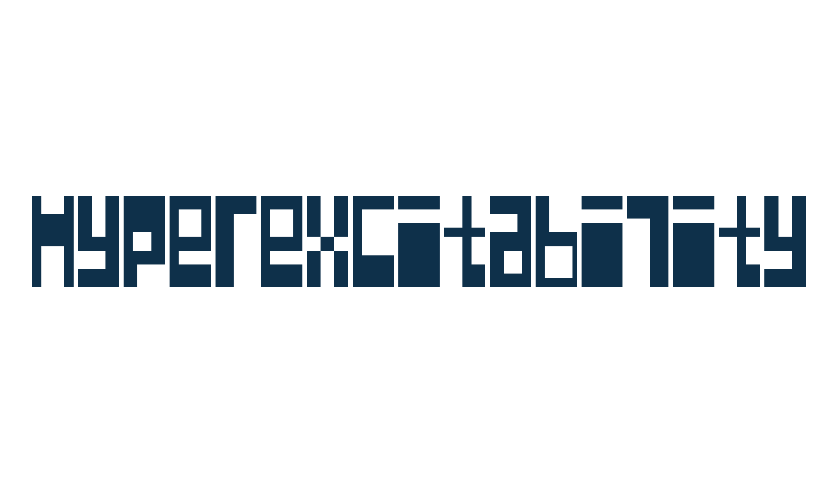 Hyperexcitability, square font preview