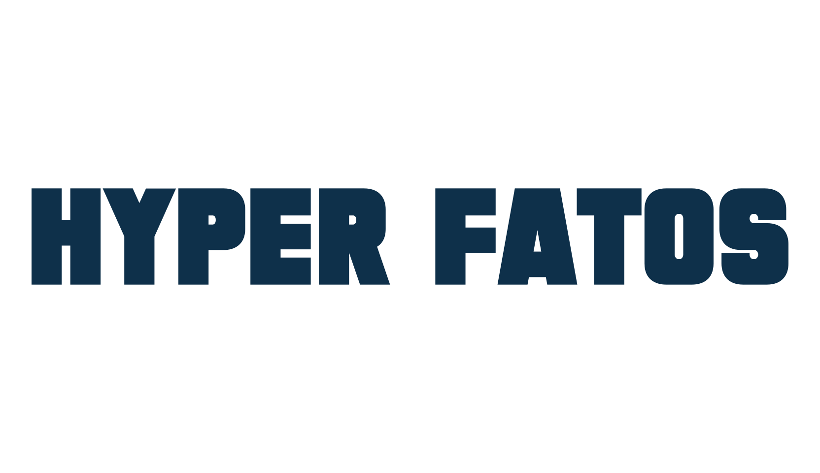 Hyper Fatos, sans serif font preview