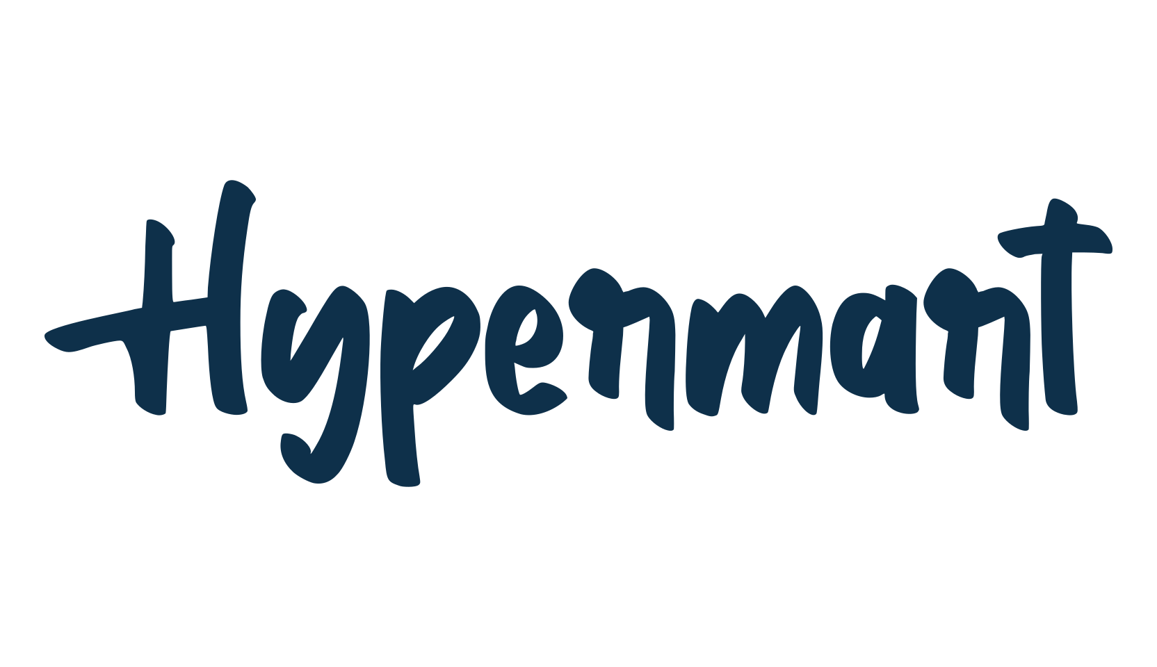 Hypermart, handwriting font preview