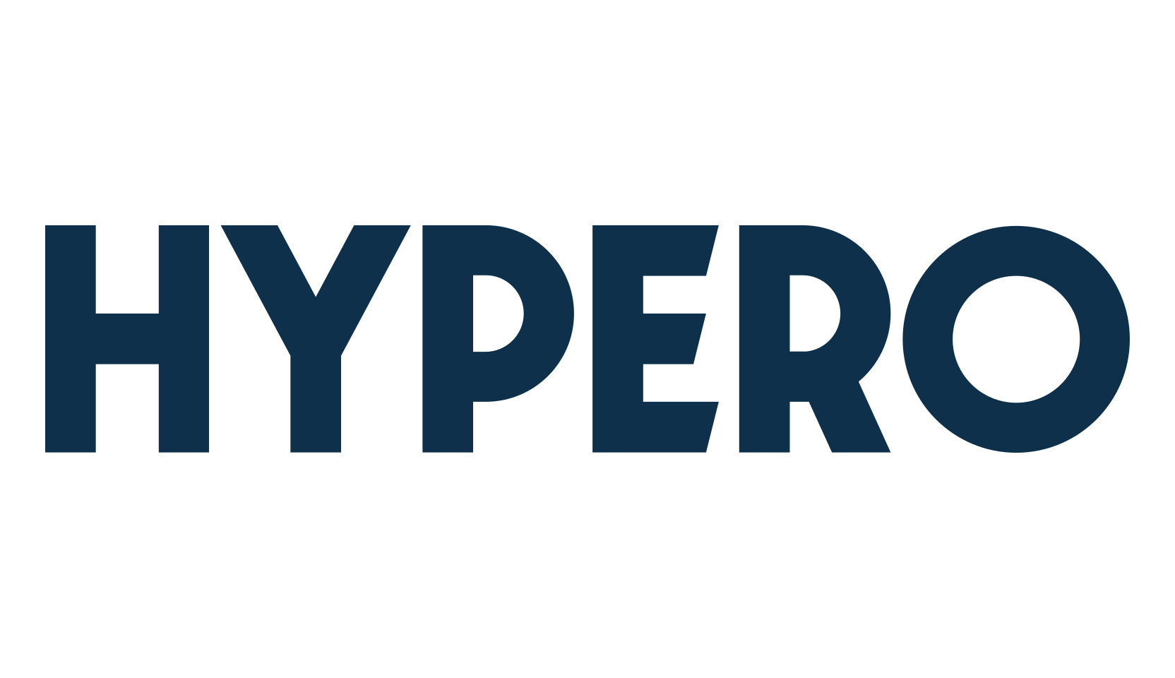 Hypero, sans serif font preview
