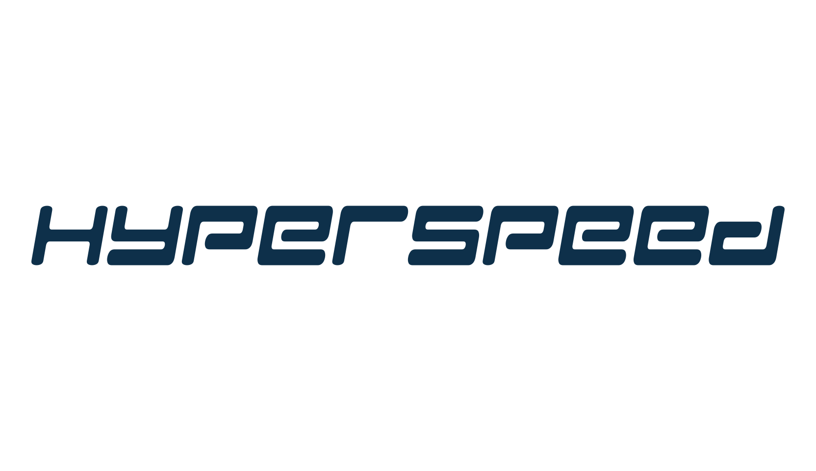 Hyperspeed, fancy various techno sci-fi font preview