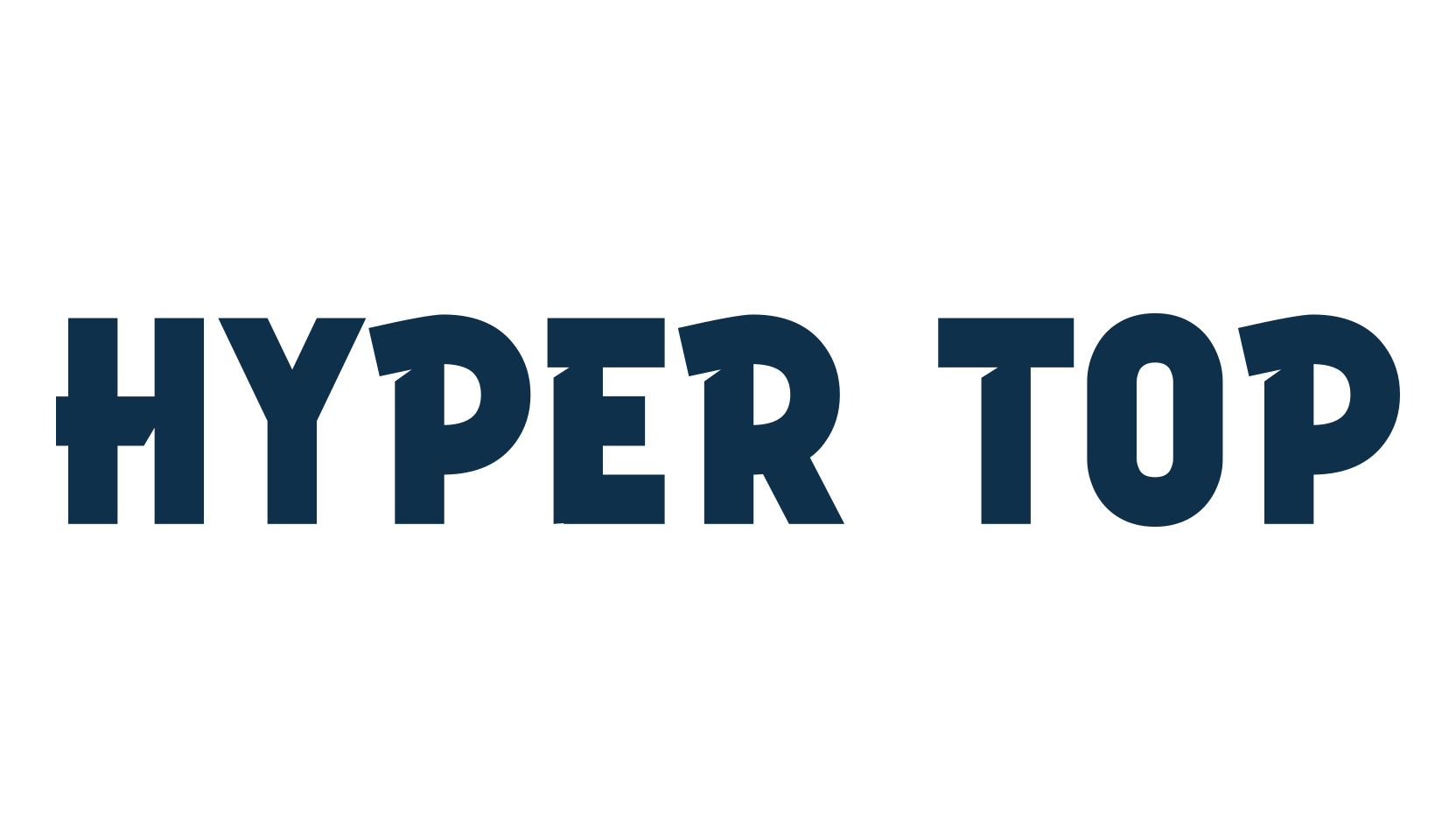 Hyper Top, various font preview