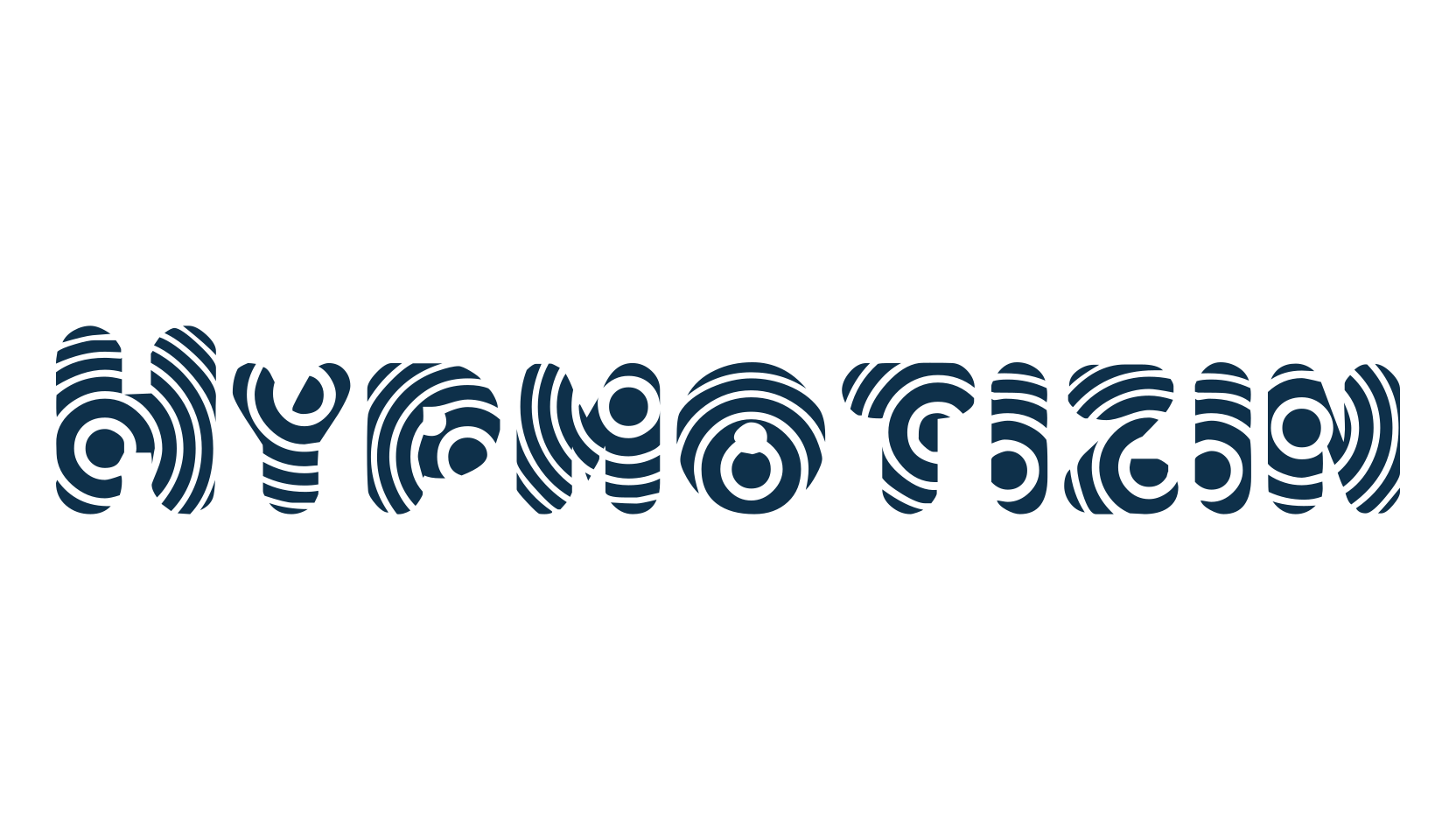 Hypmotizin, fancy decorative font preview