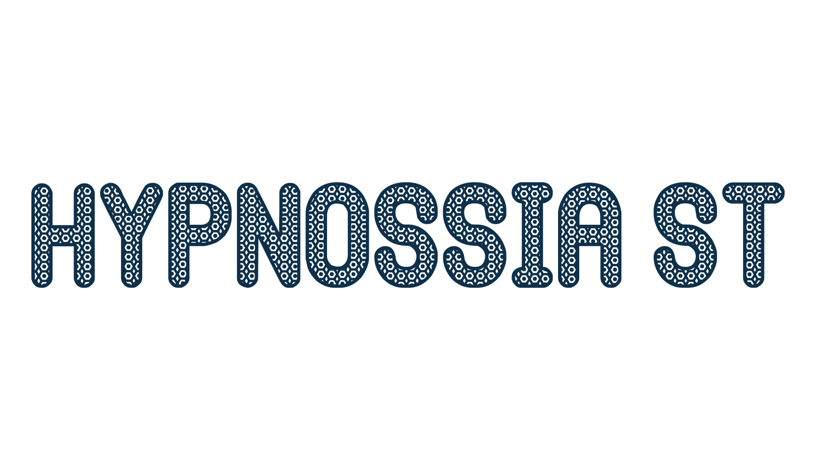 Hypnossia St, fancy decorative font preview