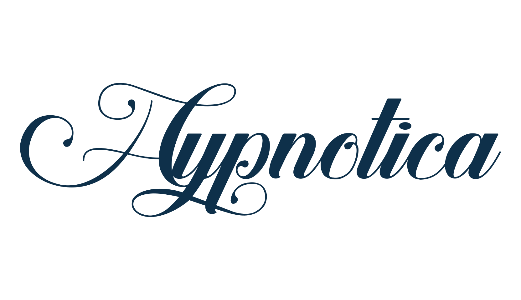 Hypnotica, calligraphy font preview
