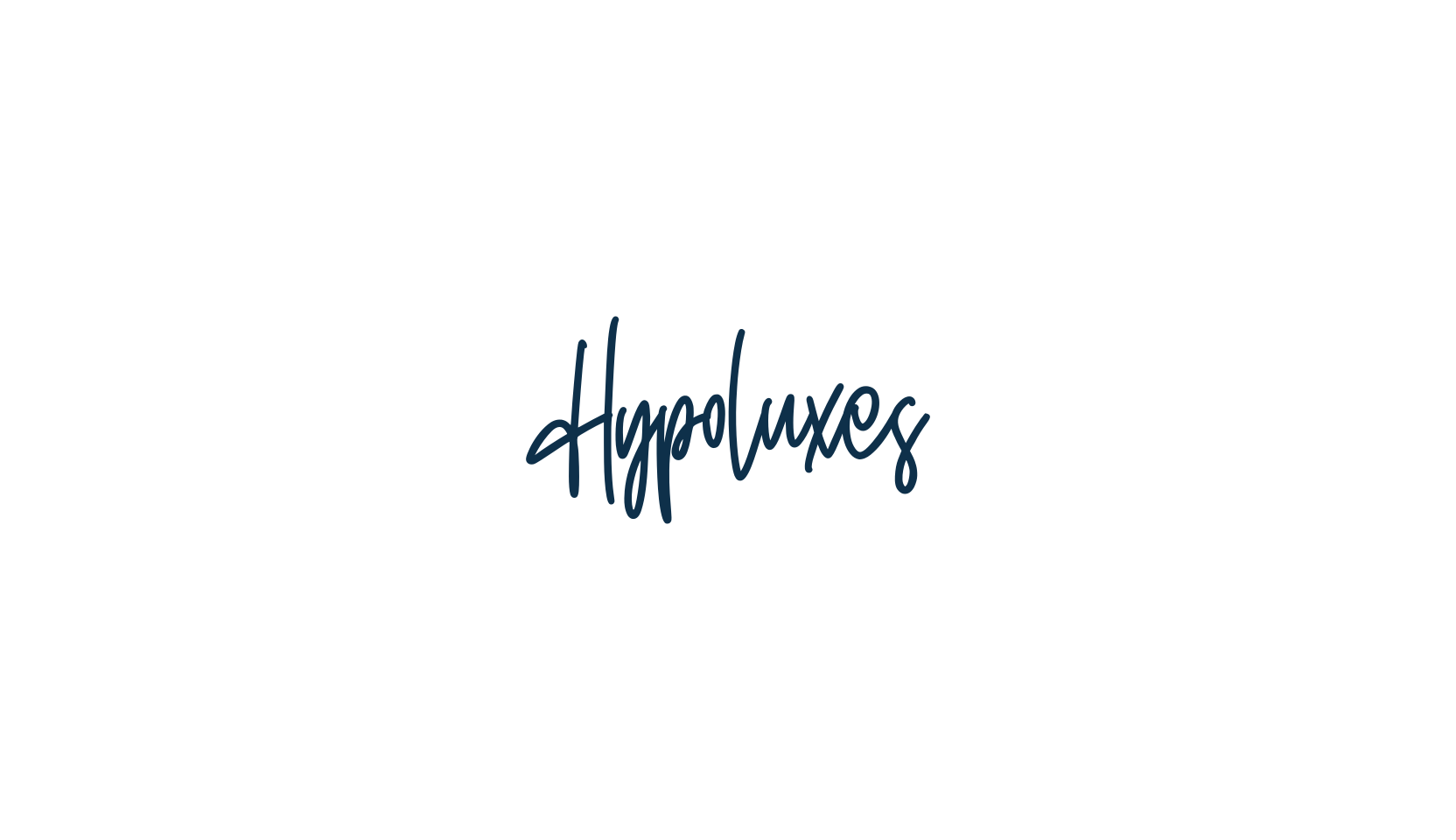 Hypoluxes, script handwritten fancy decorative calligraphy font preview