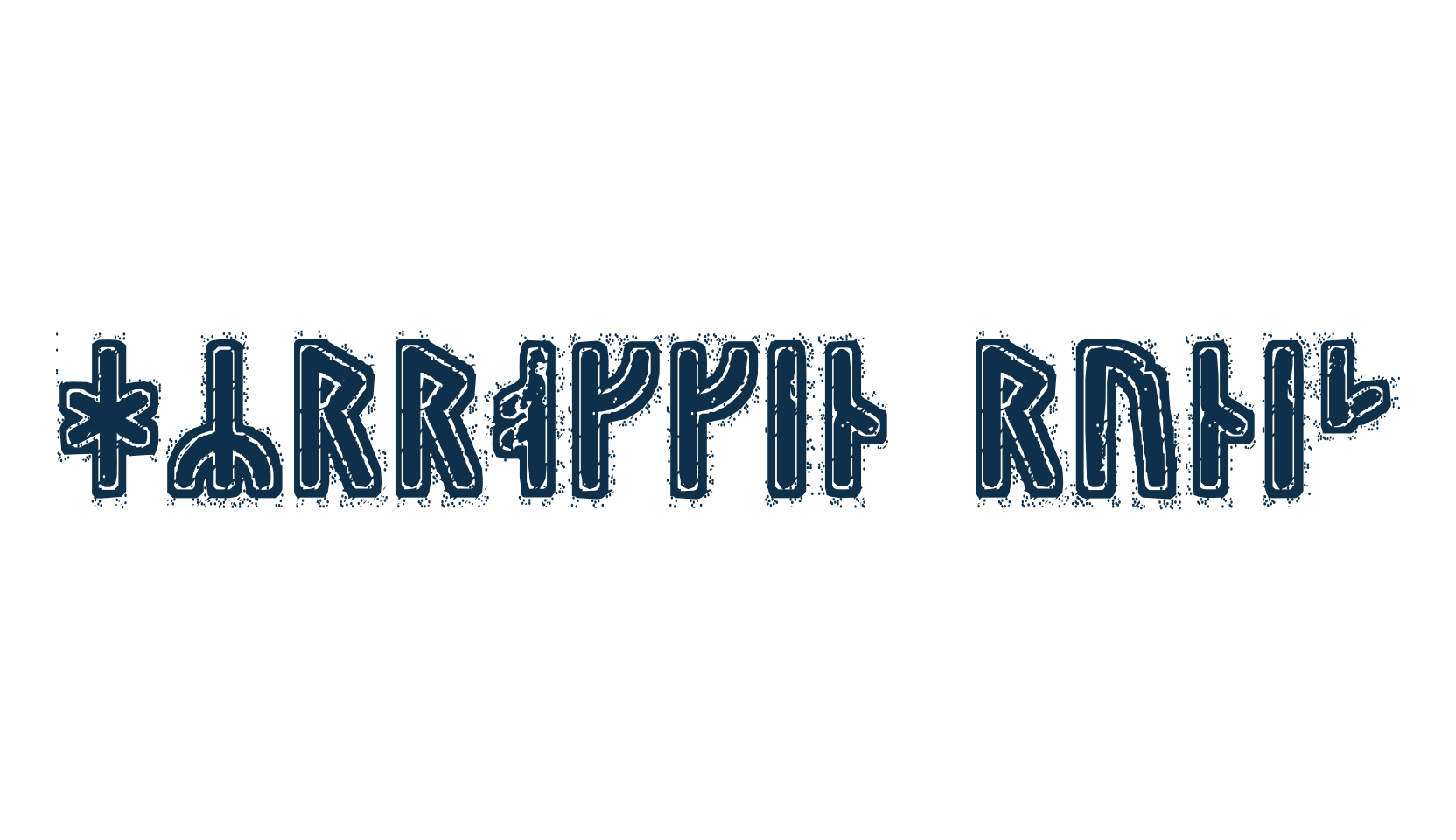 Hyrrokkin Runic, display market font preview