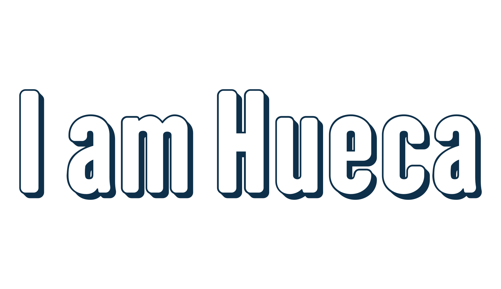 I am Hueca, fancy various basic font preview