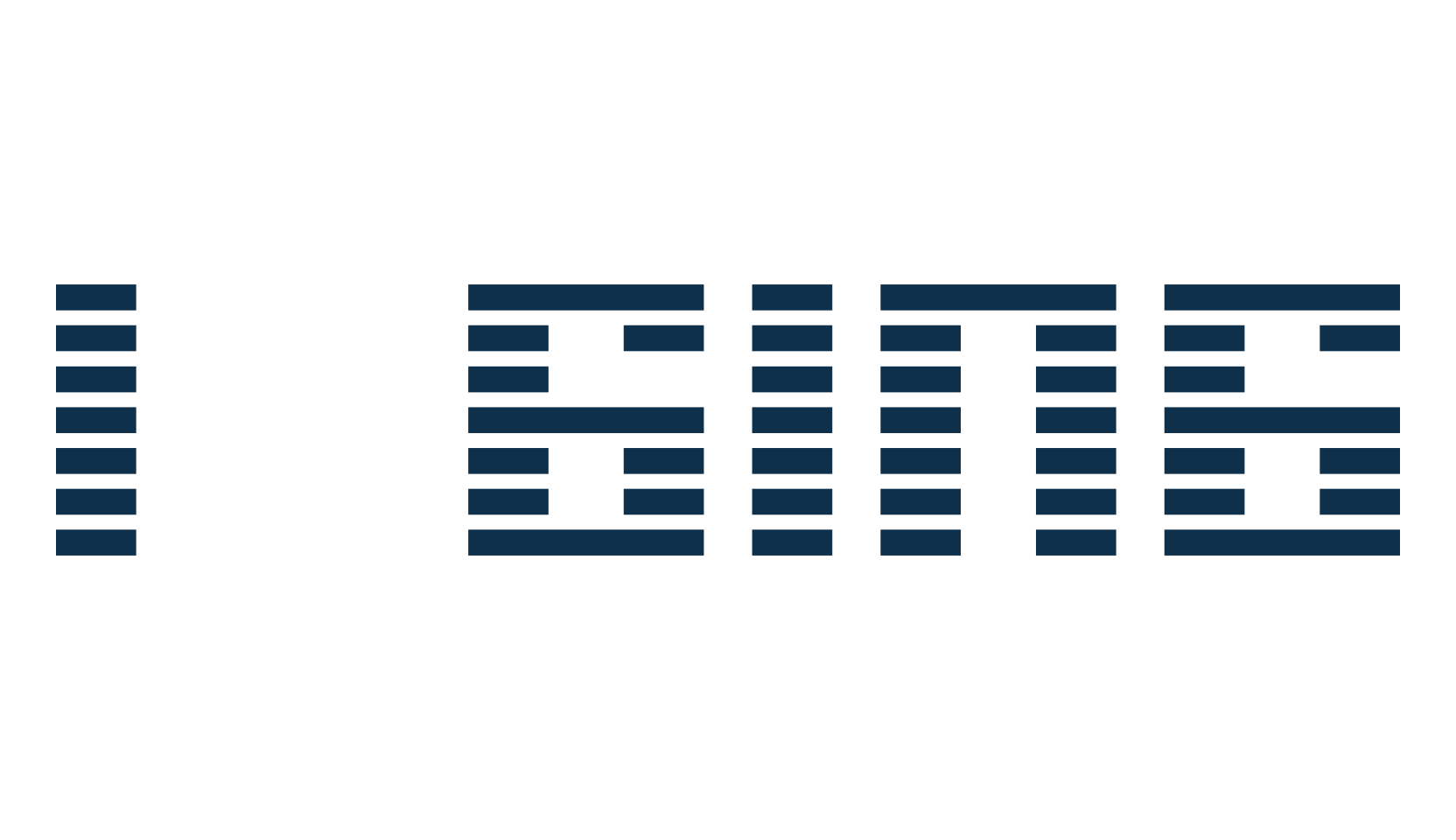 I Ging, techno lcd sci-fi font preview
