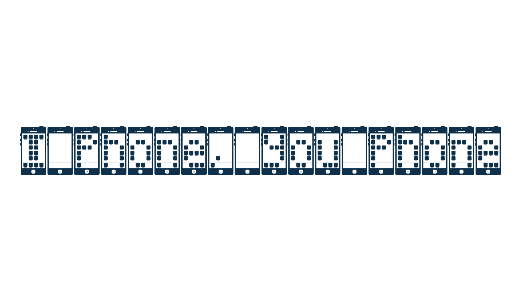 I Phone, You Phone, lcd font preview