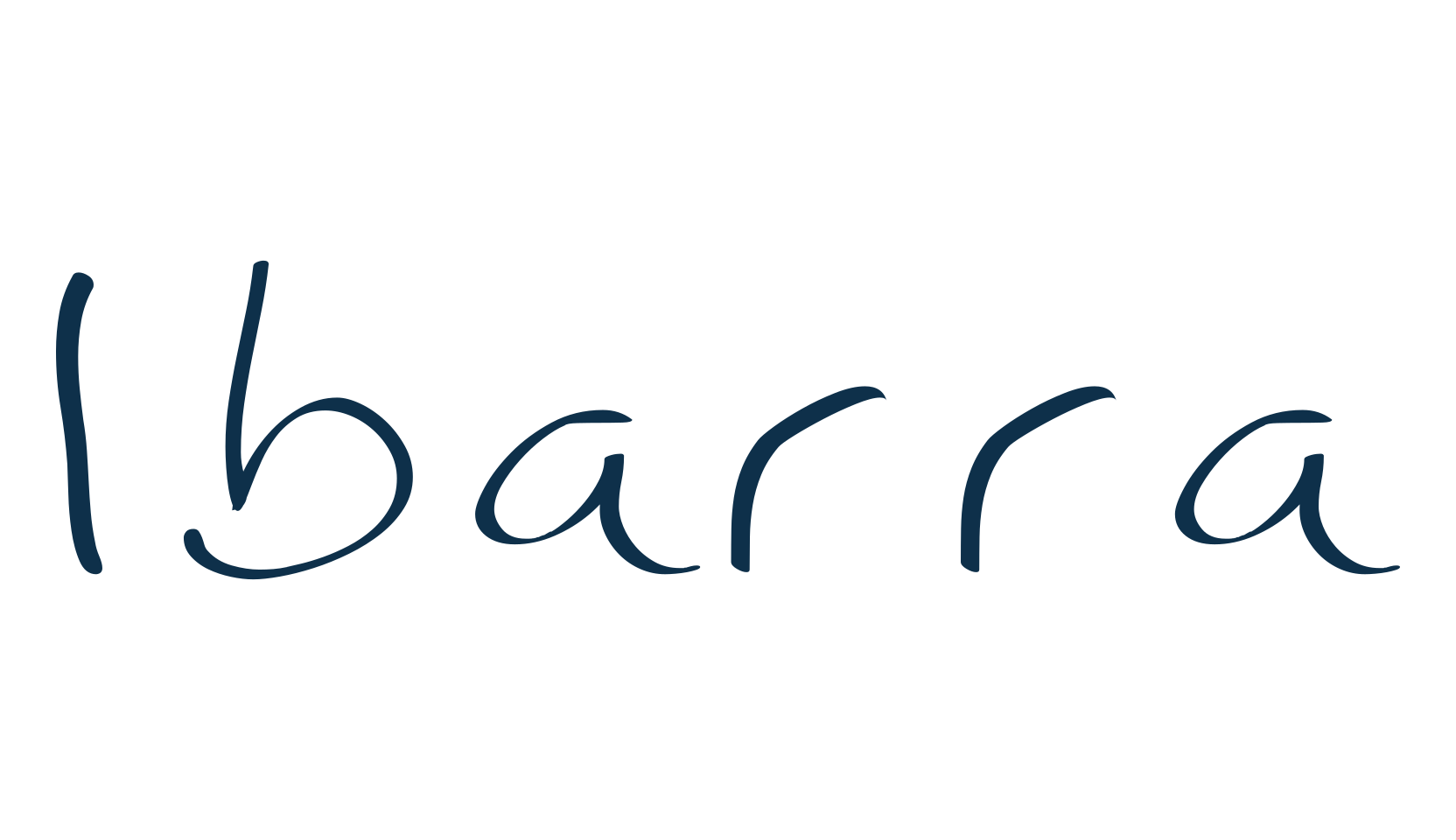 Ibarra, script handwritten fancy decorative calligraphy font preview