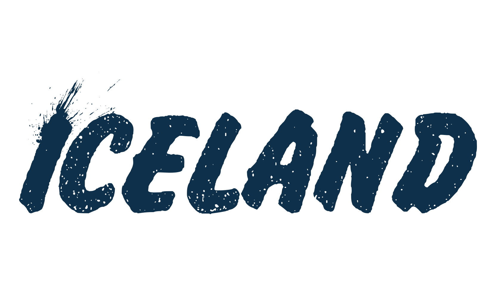 Iceland, trash font preview