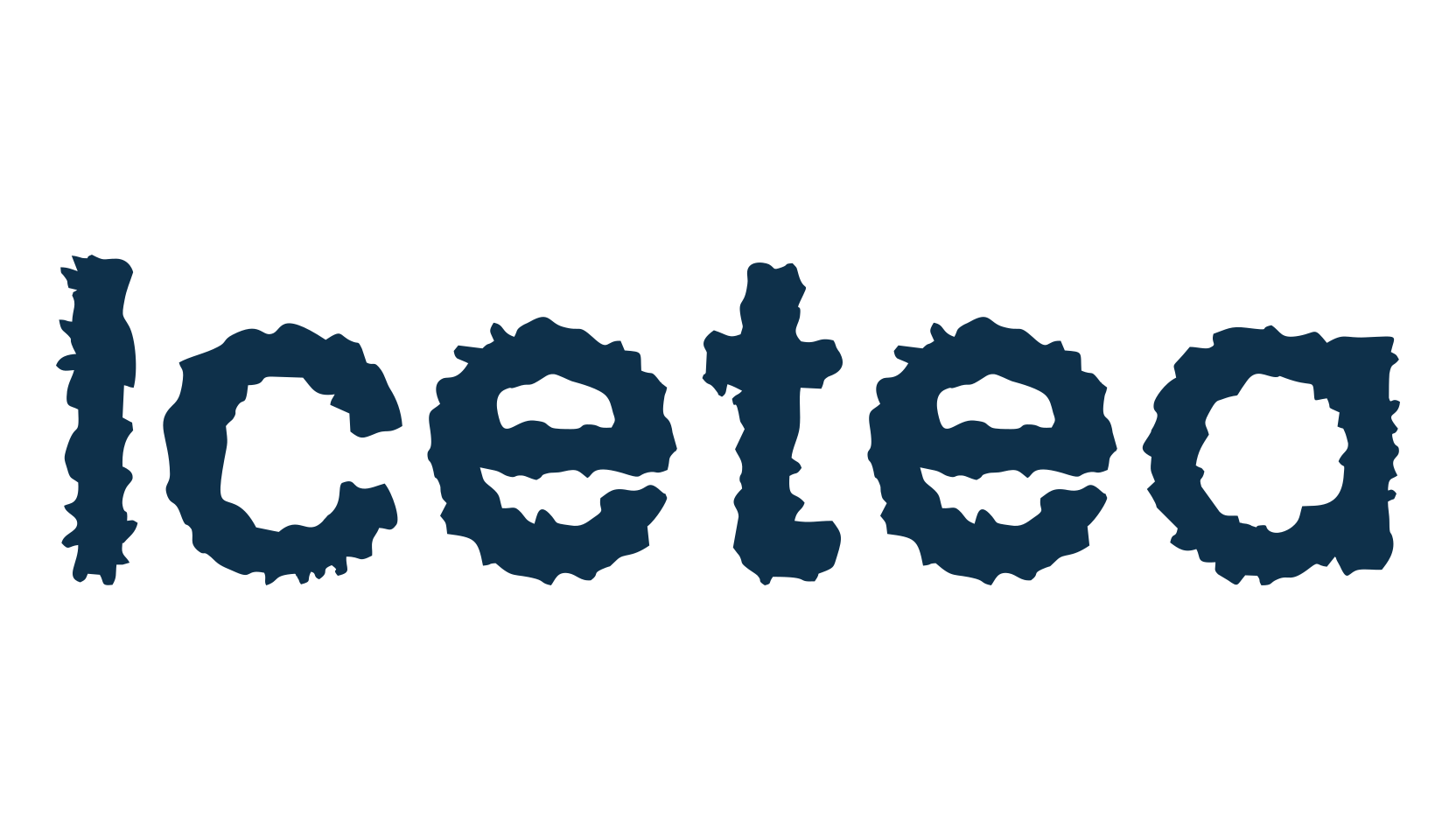 Icetea, fancy fire, ice decorative font preview