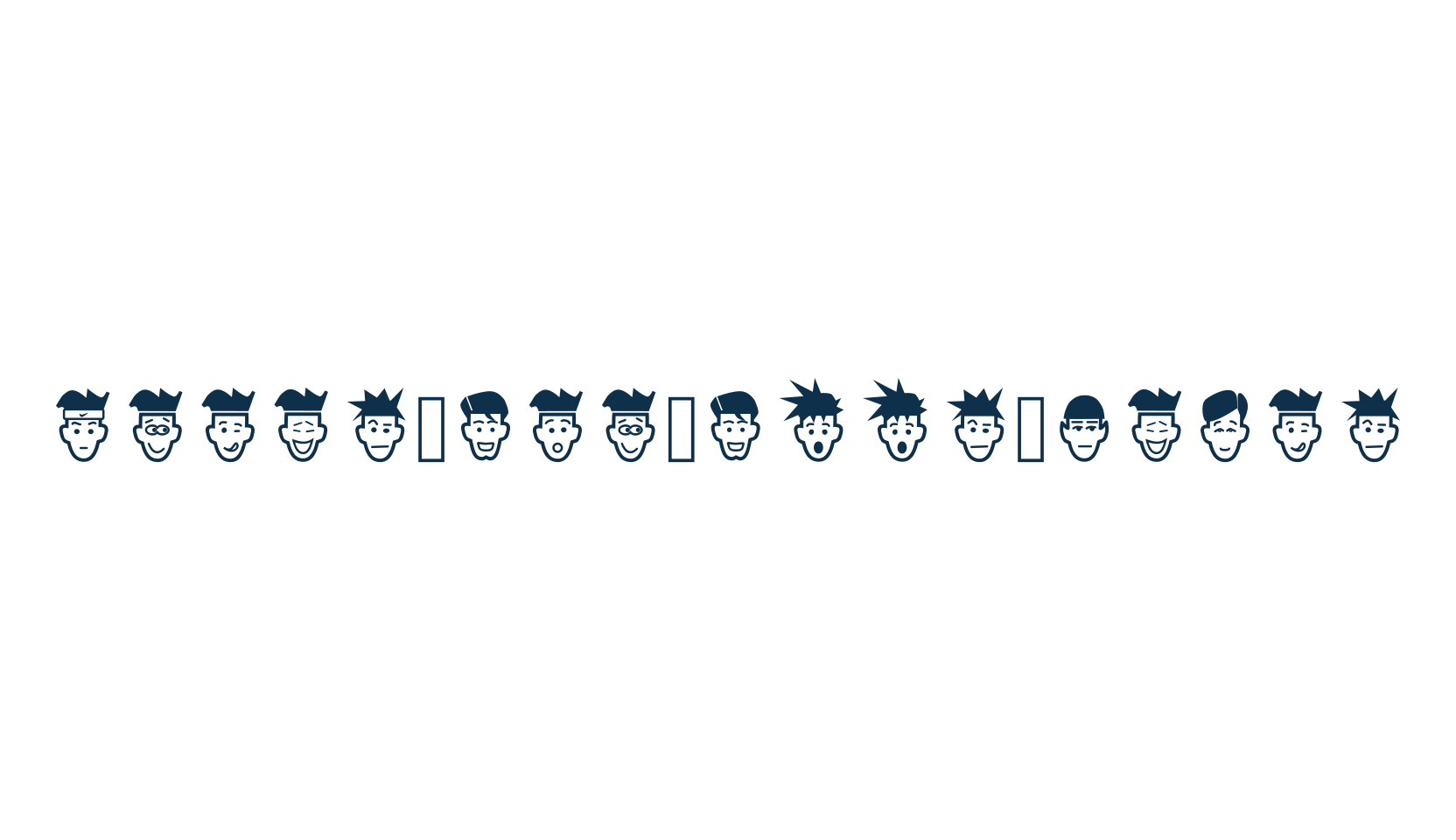 Ideas And Apps Faces, display market font preview