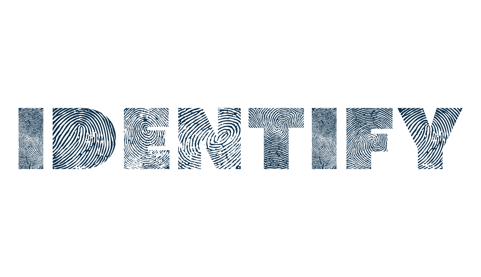 Identify, decorative font preview