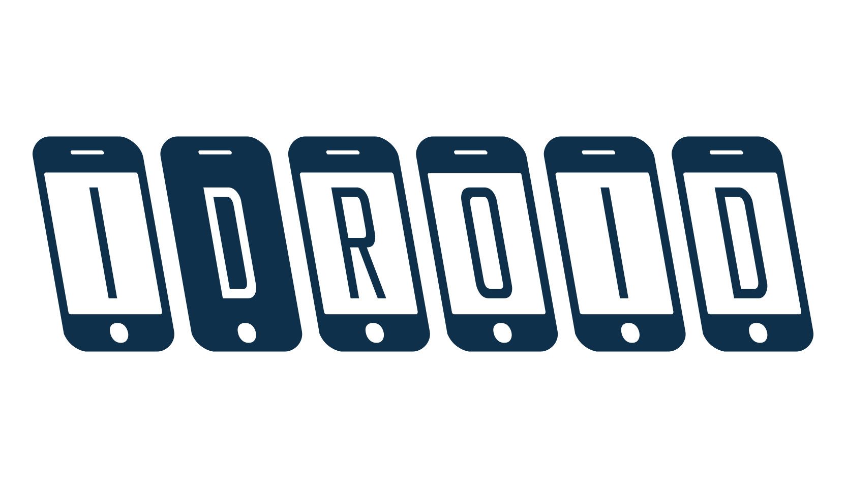 iDroid, fancy various techno sci-fi font preview
