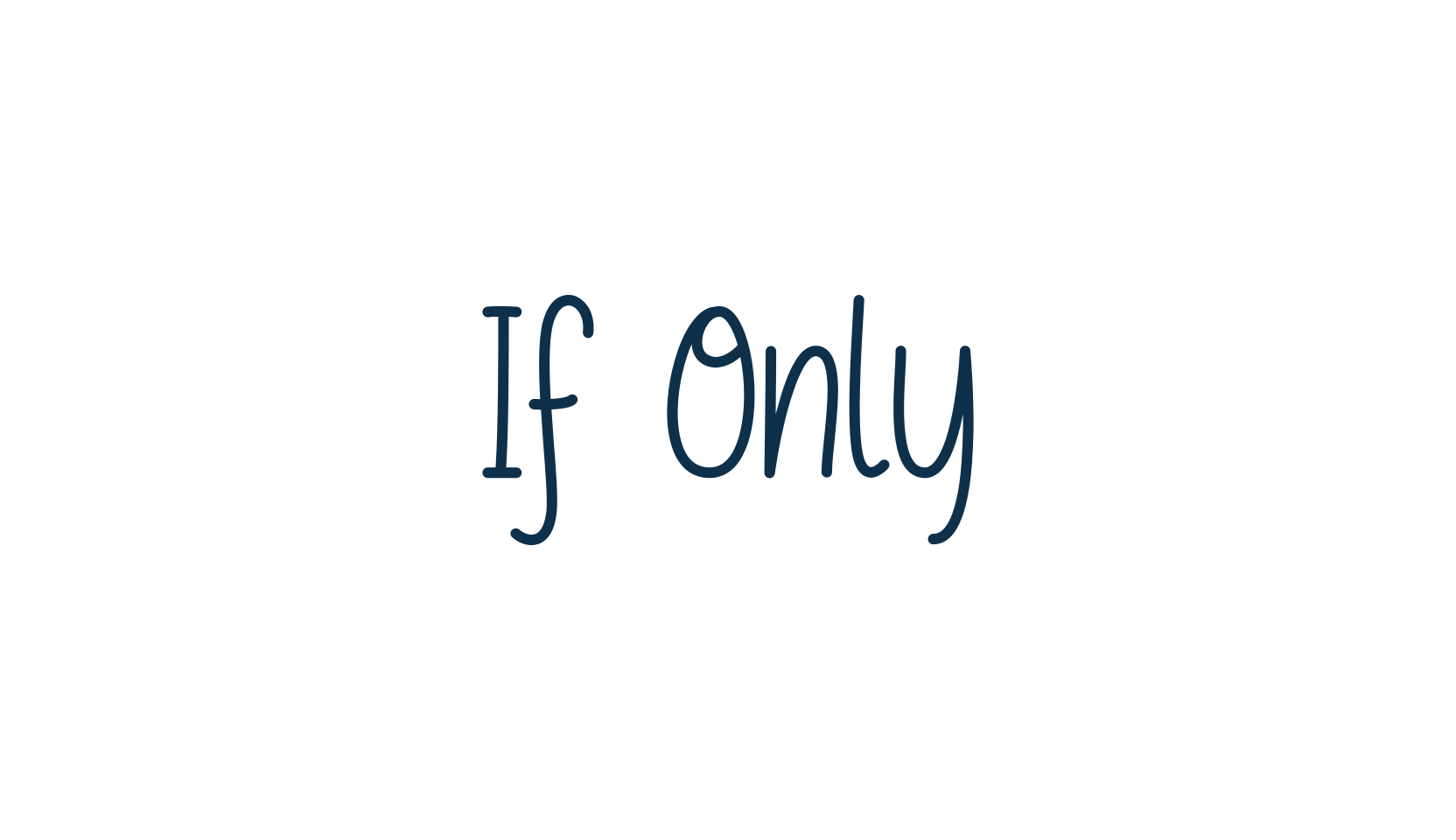 If Only, script handwritten fancy decorative calligraphy font preview