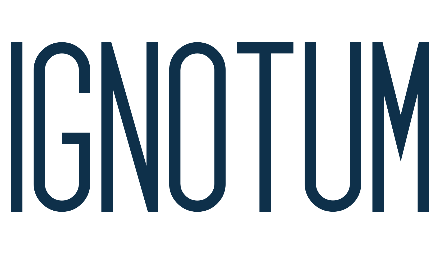 Ignotum, sans serif font preview