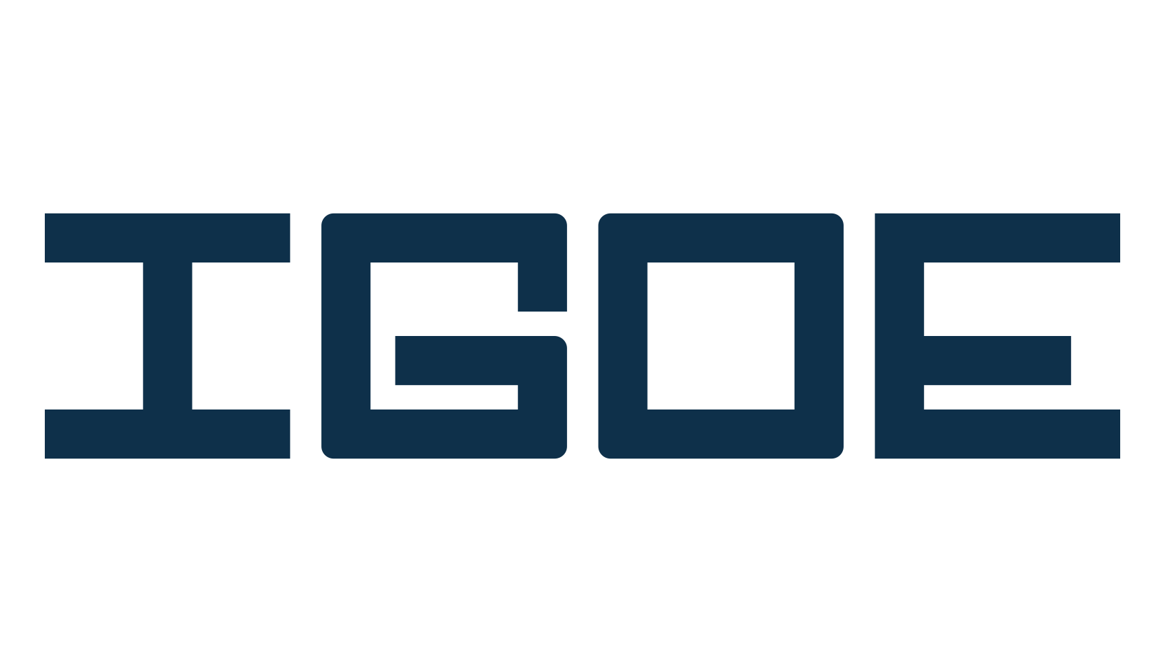 Igoe, fancy various techno sci-fi font preview