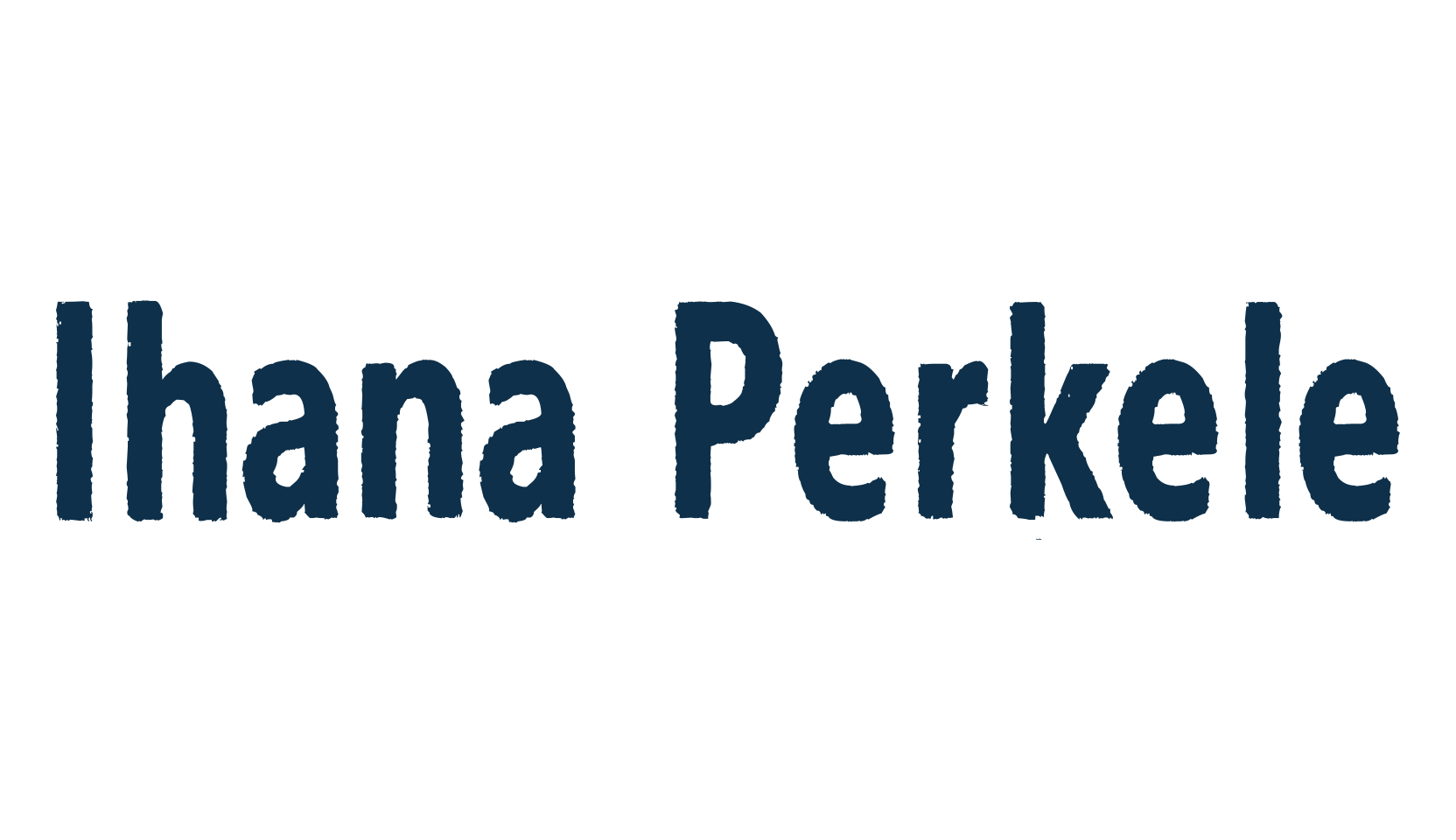 Ihana Perkele, fancy eroded decorative font preview