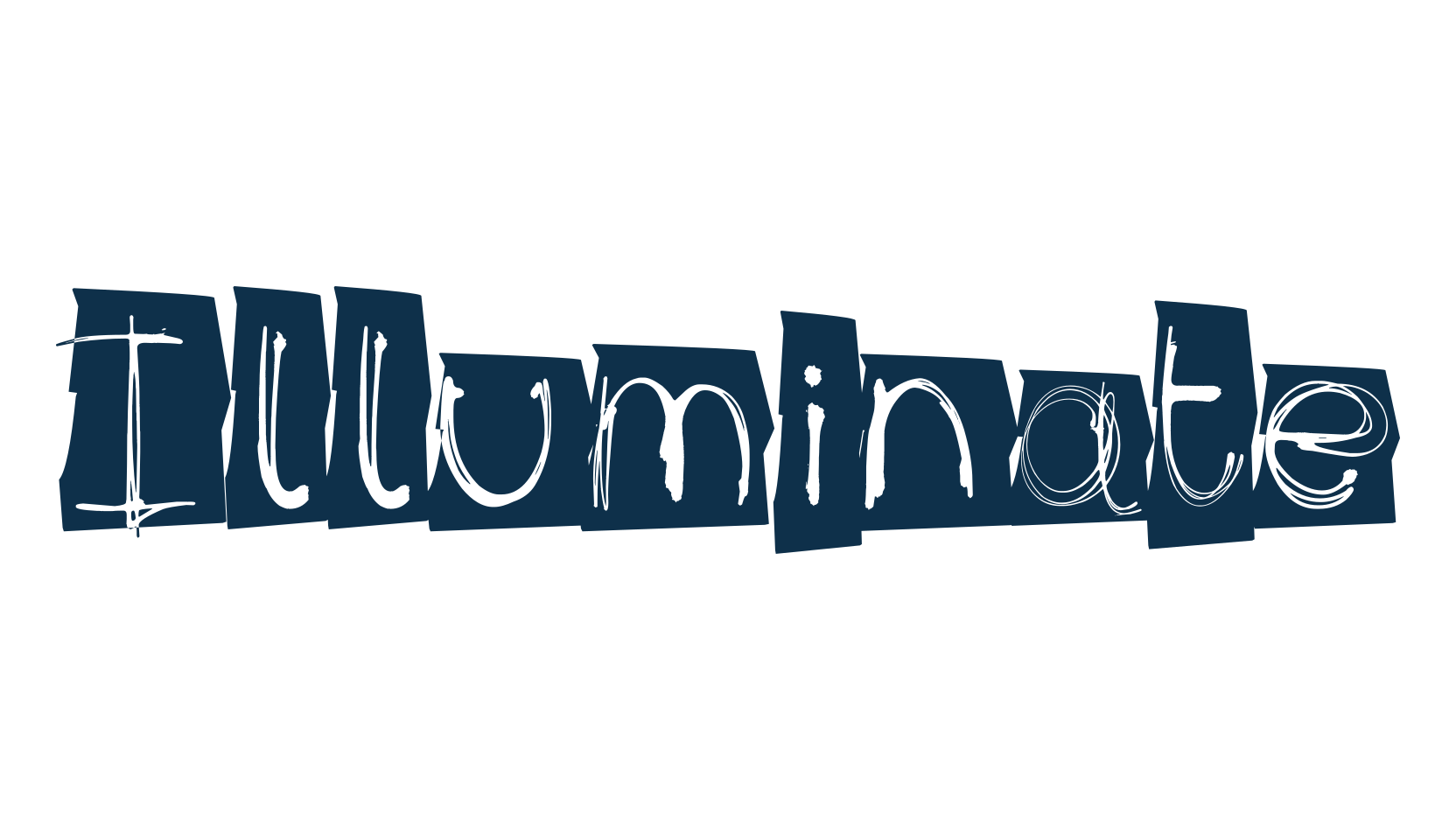 Illuminate (illuminate), fancy decorative font preview
