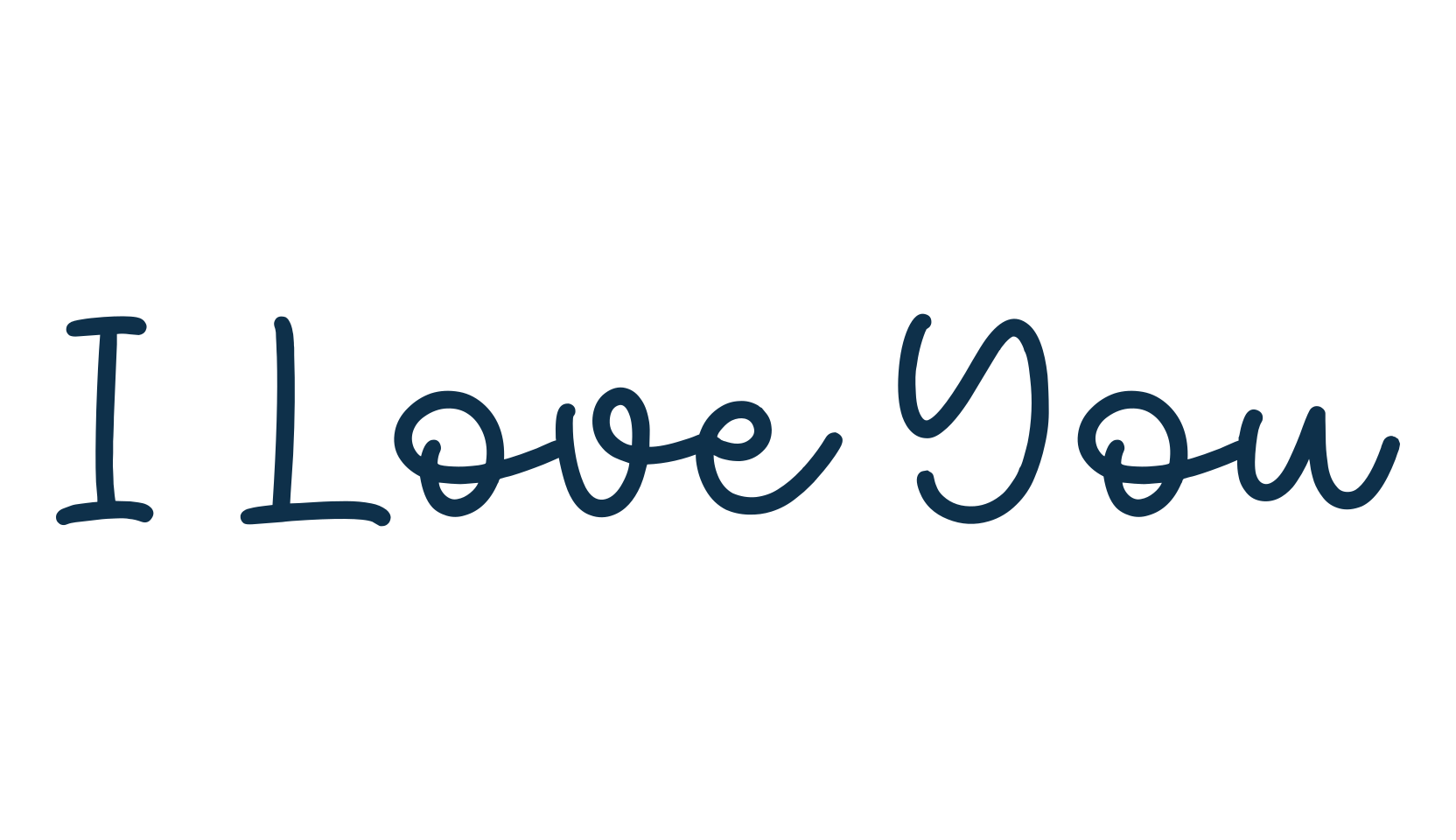 I Love You (iloveyou-2), fancy decorative font preview