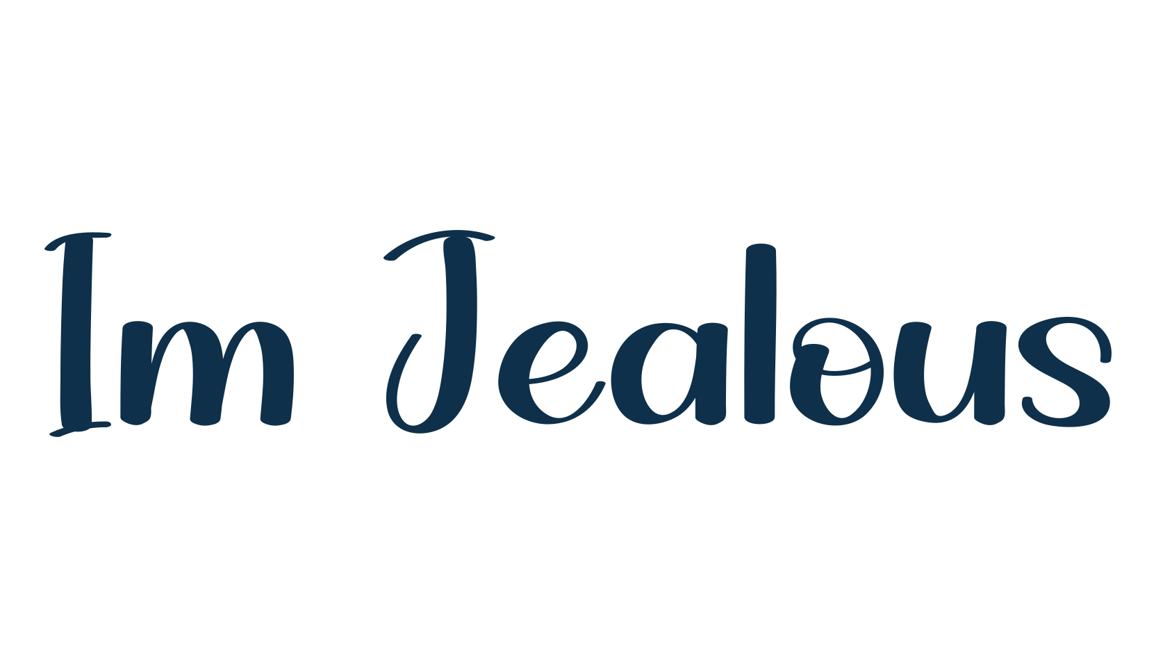 Im Jealous, display market font preview