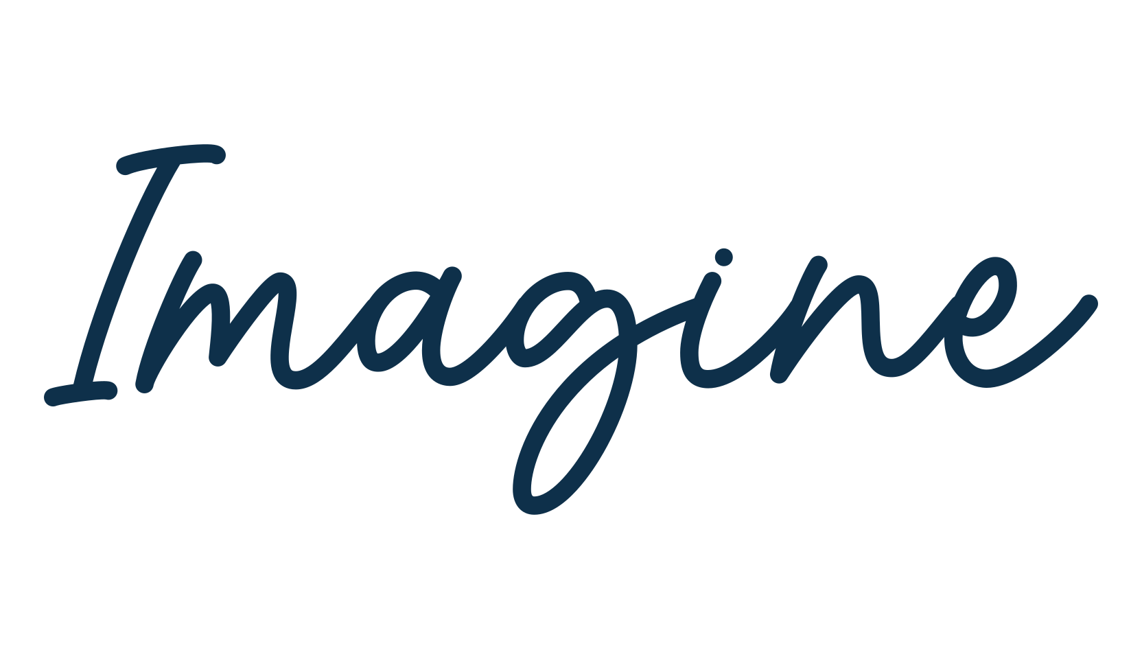 Imagine, script handwritten fancy decorative calligraphy font preview