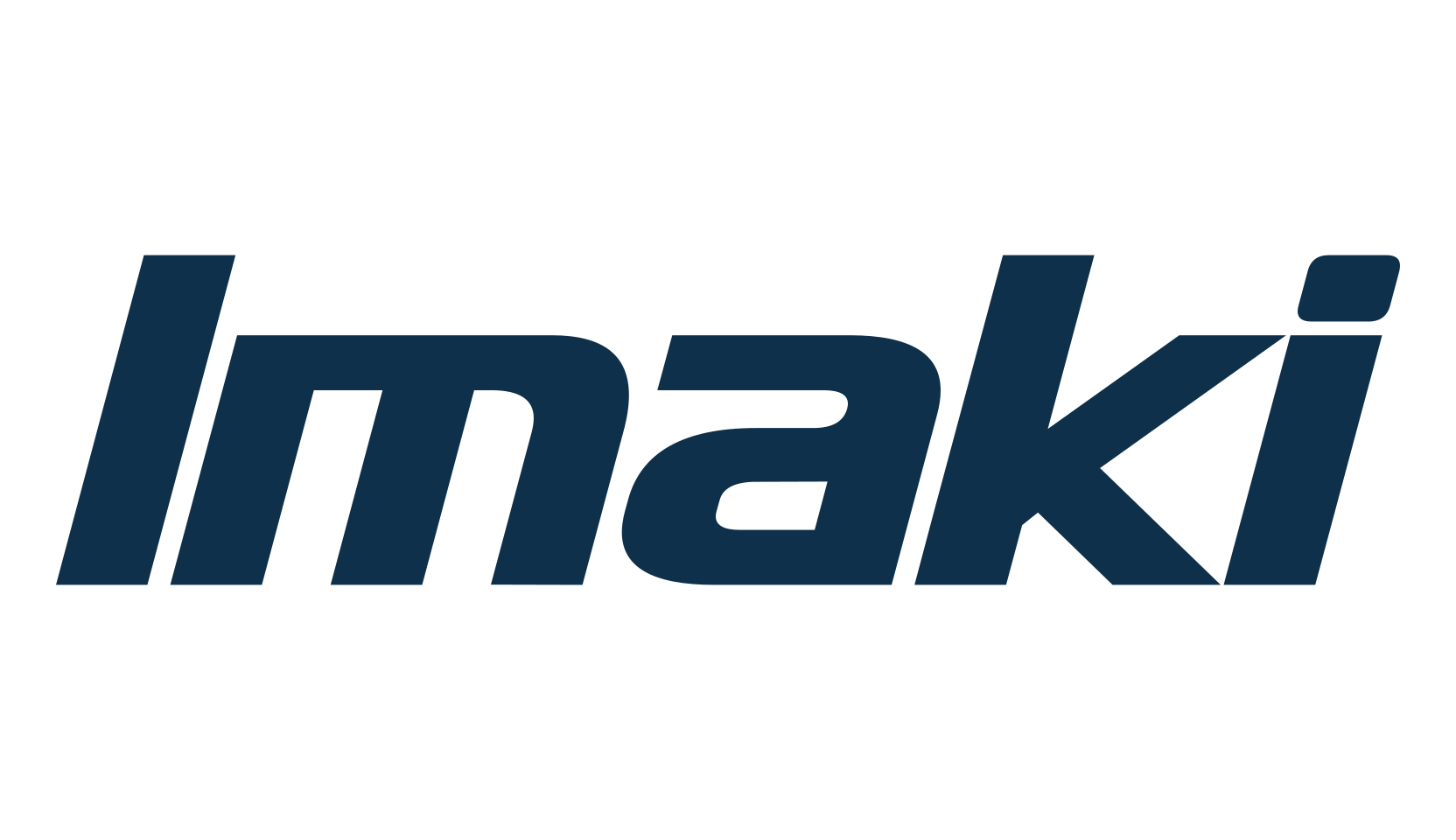 Imaki, sci-fi font preview