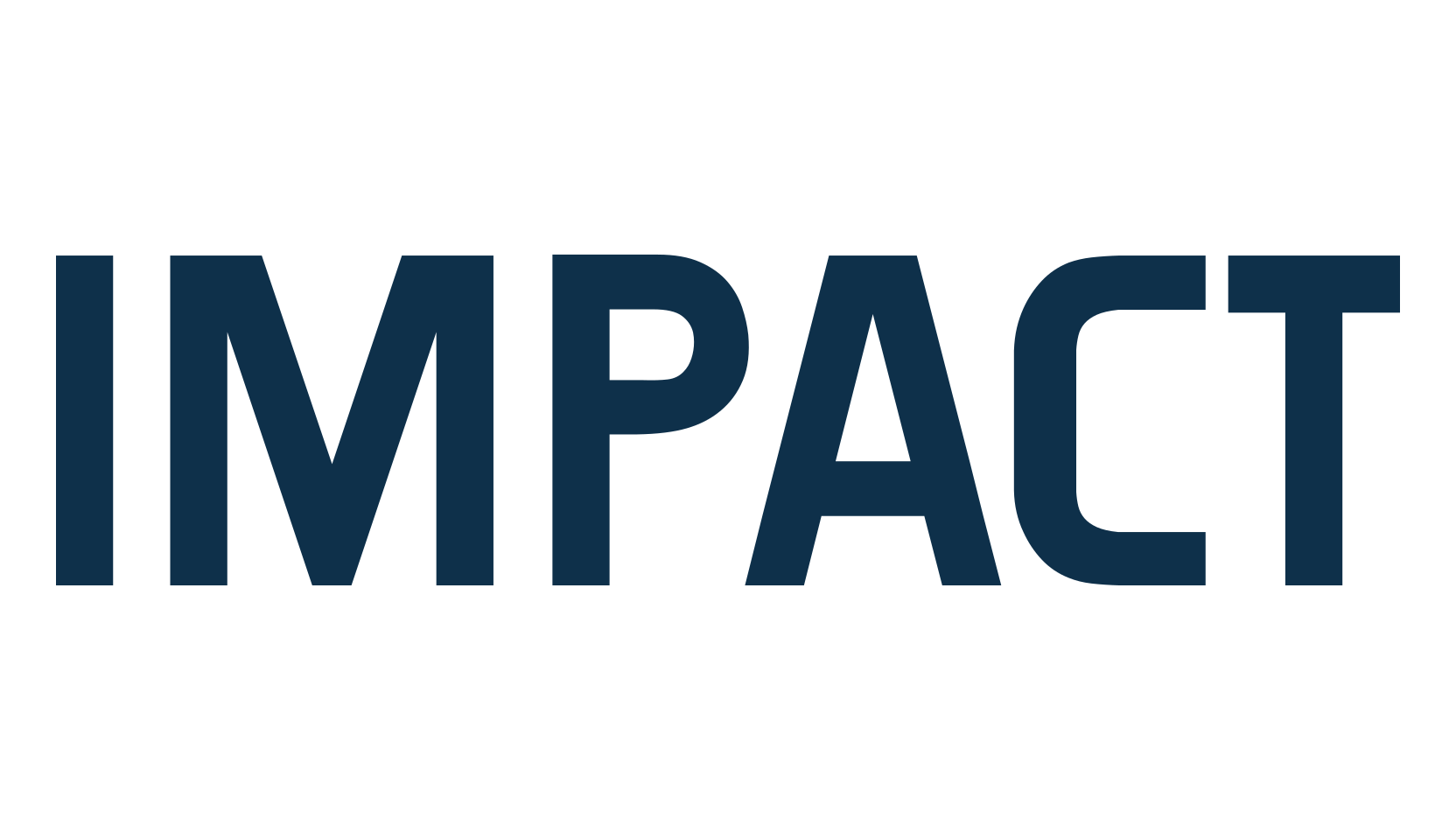 Impact, sans serif font preview