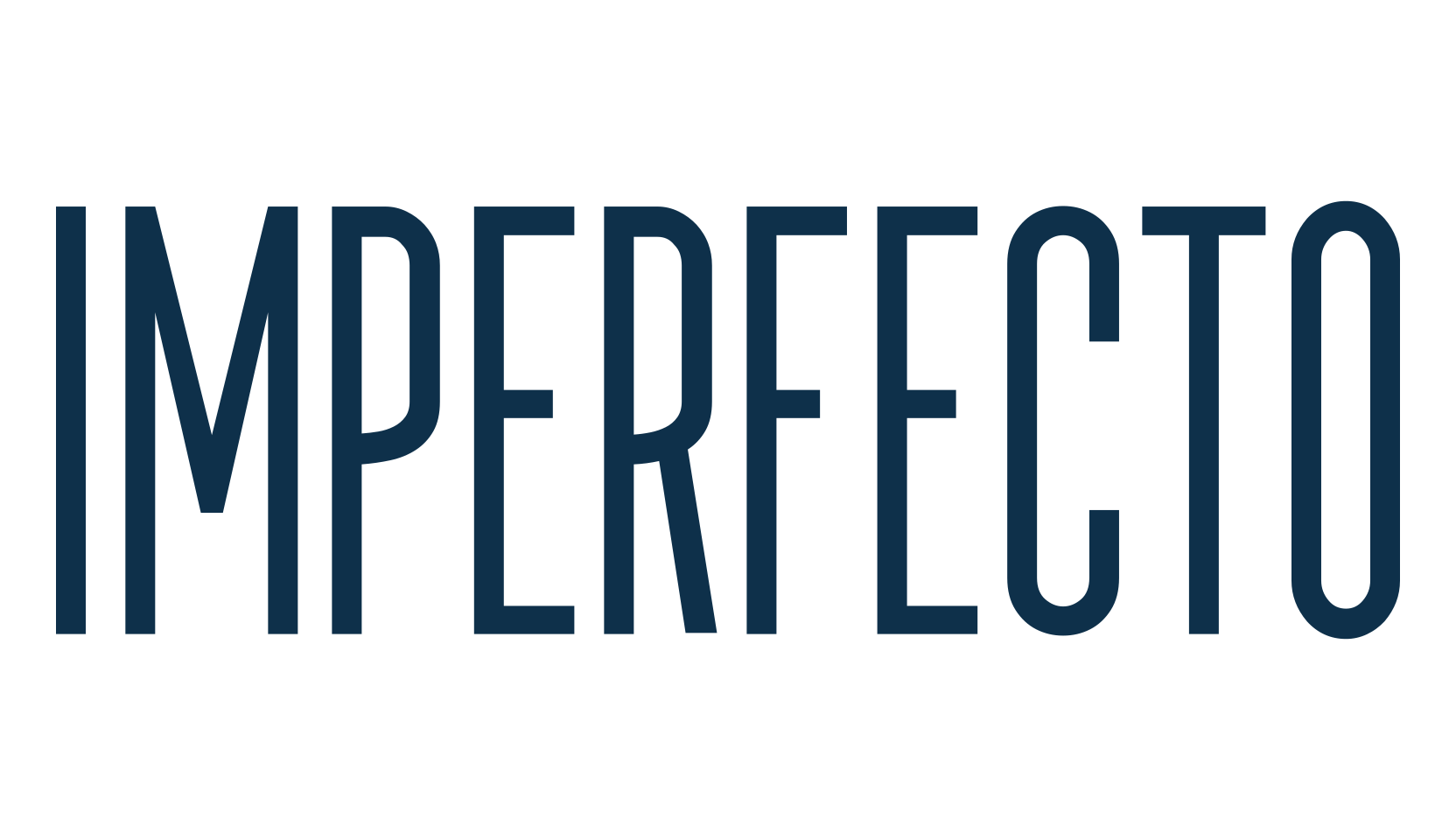 Imperfecto, sans serif font preview