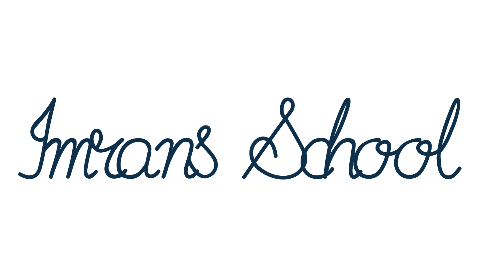 Imrans School, school font preview