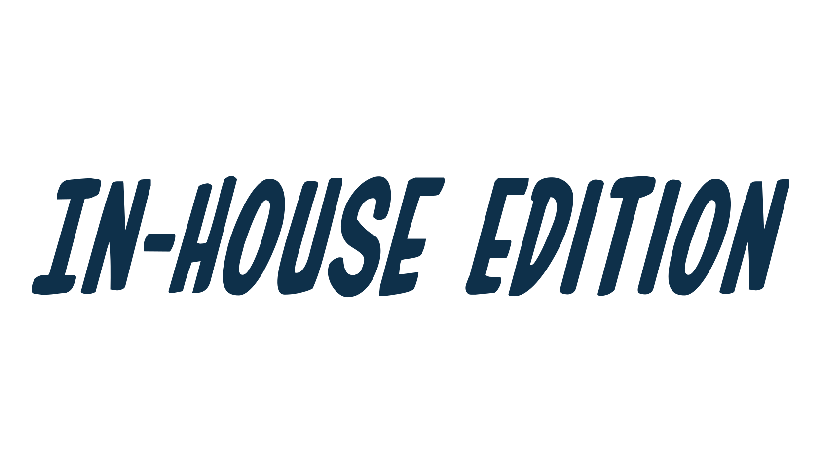 In-House Edition, fancy cartoon decorative comic font preview