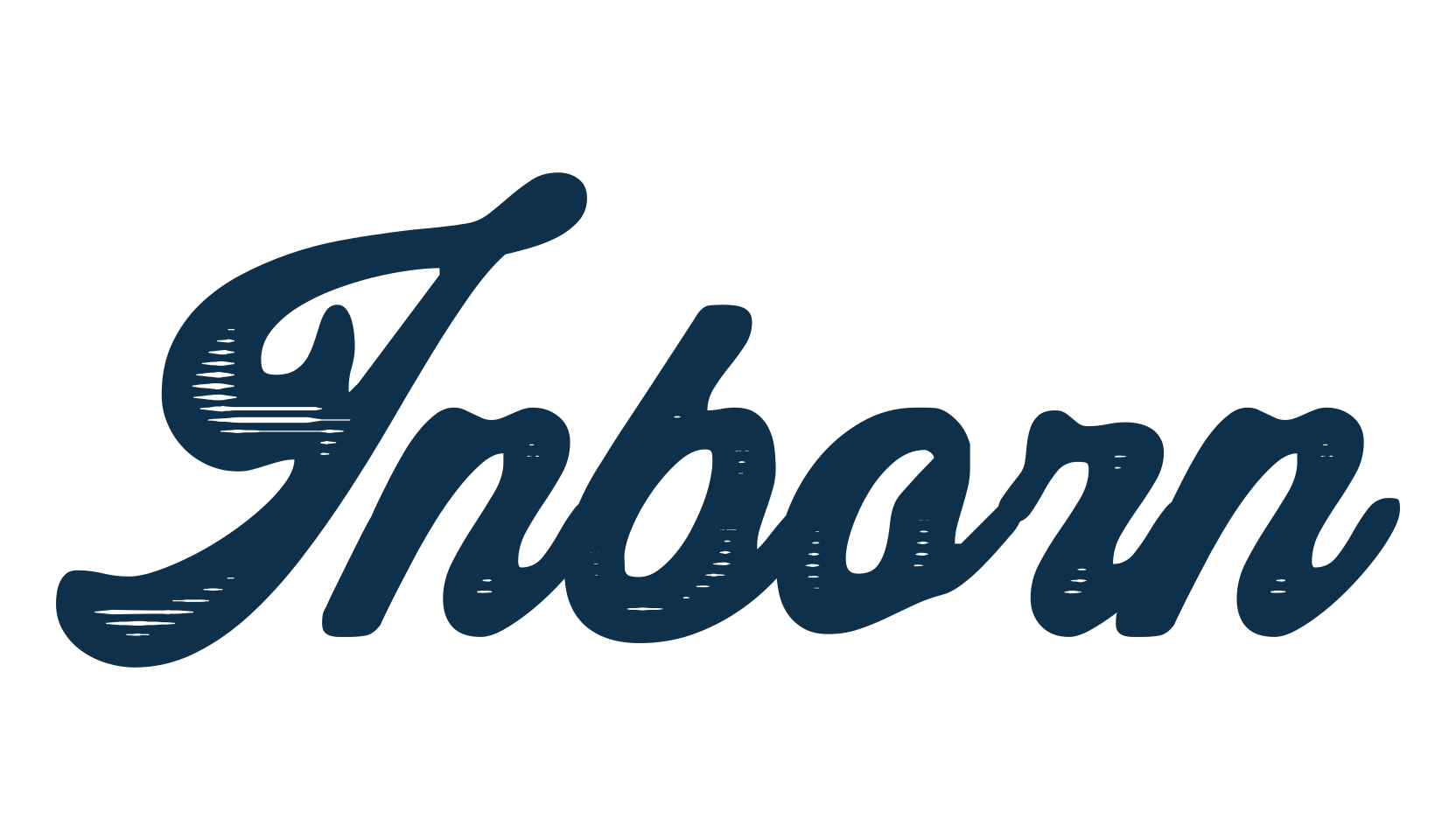 Inborn, old school font preview