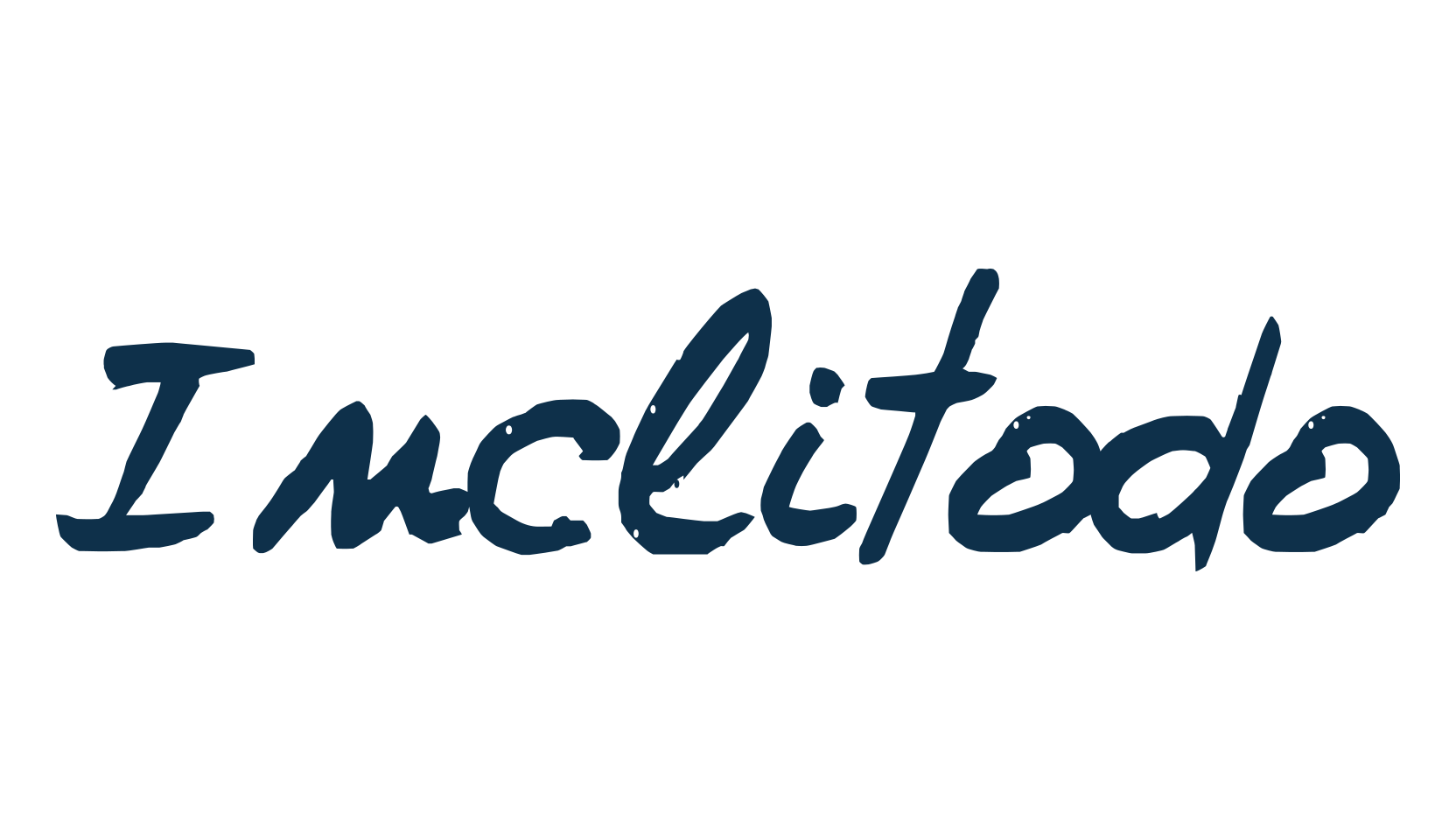 Inclitodo, script handwritten fancy decorative calligraphy font preview