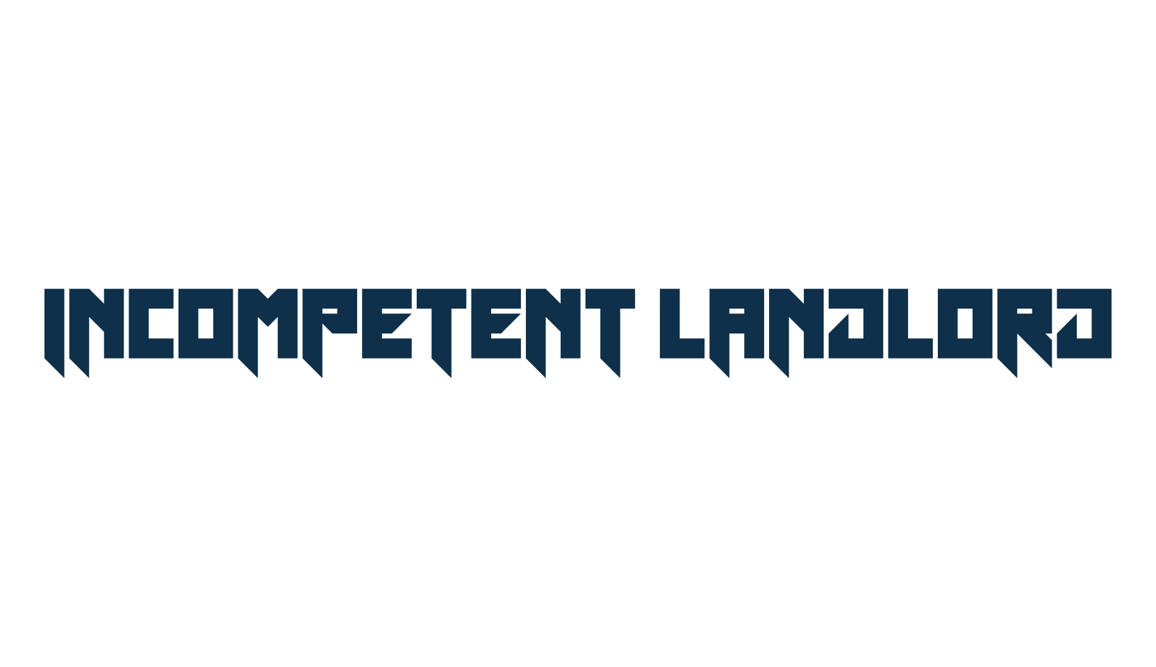 Incompetent Landlord, modern font preview