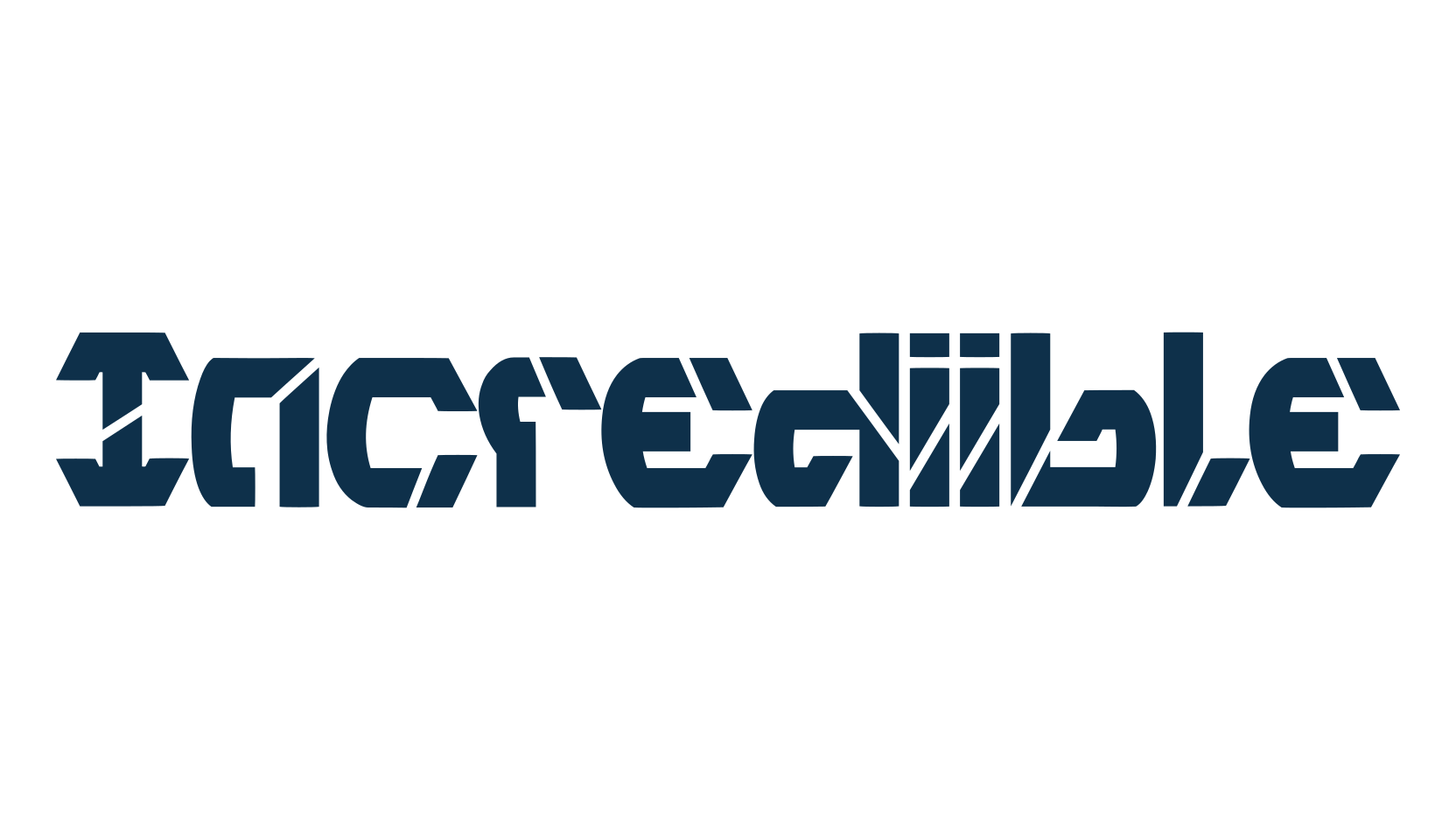 Incrediible, techno sci-fi font preview