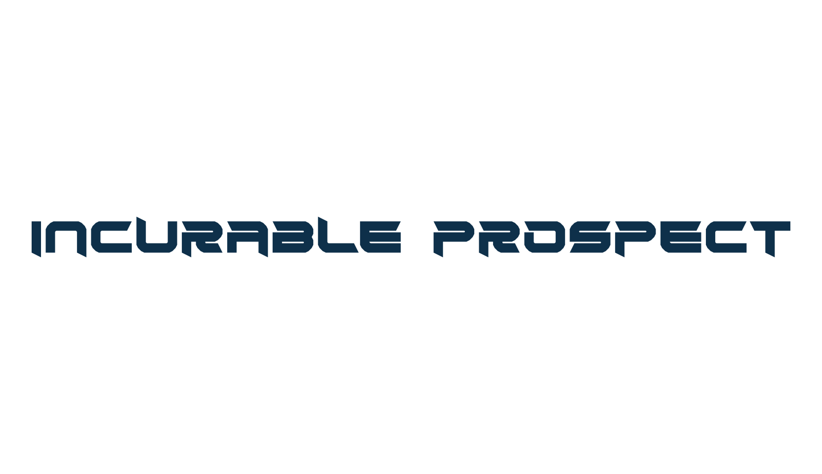 Incurable Prospect, techno sci-fi font preview