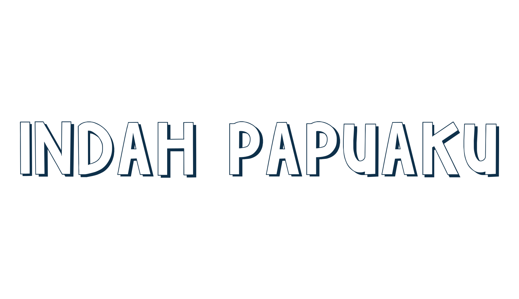 Indah Papuaku, various font preview